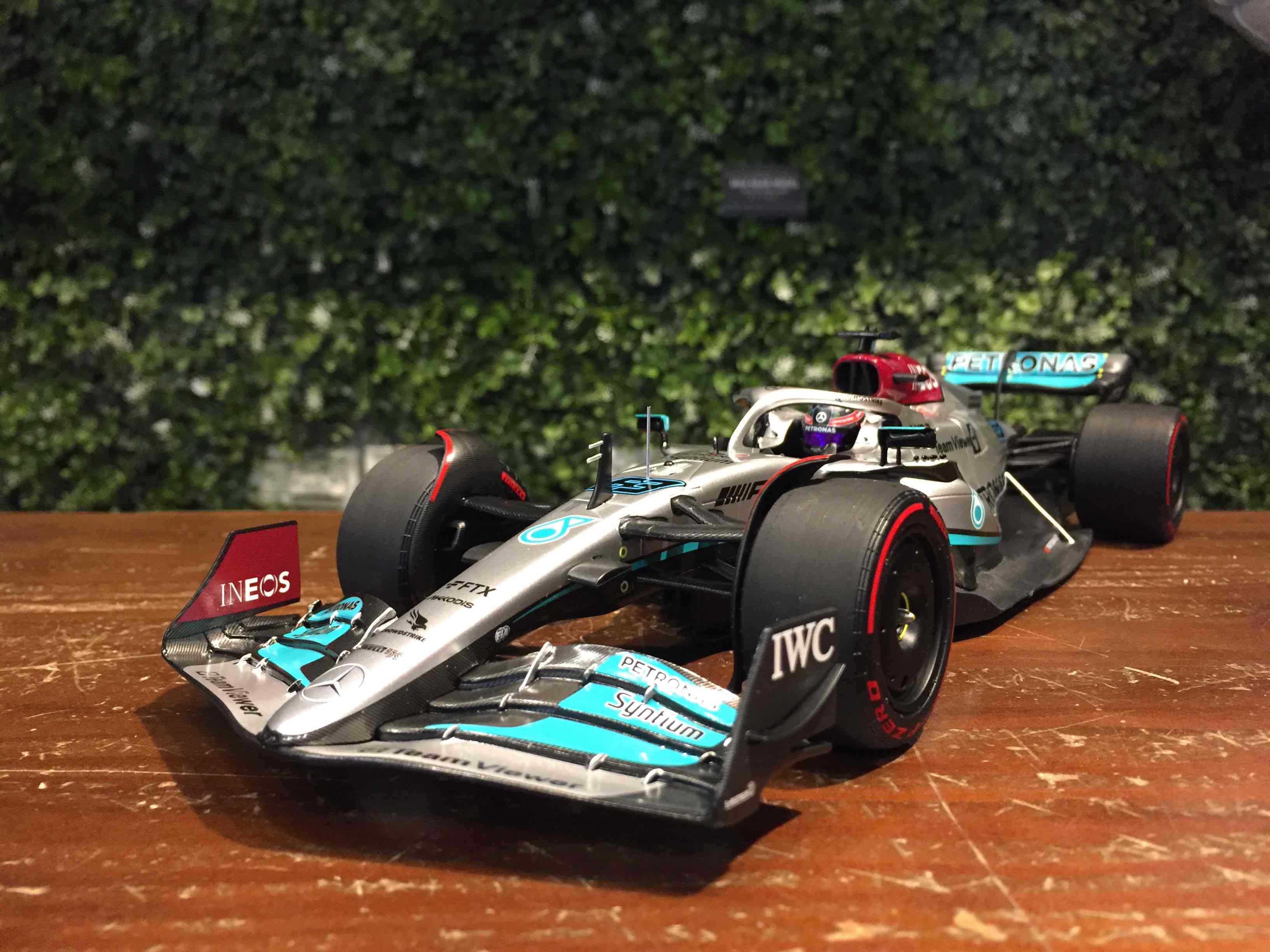 1/18 Minichamps MercedesAMG W13 GeorgeRussell 110220063【MGM】