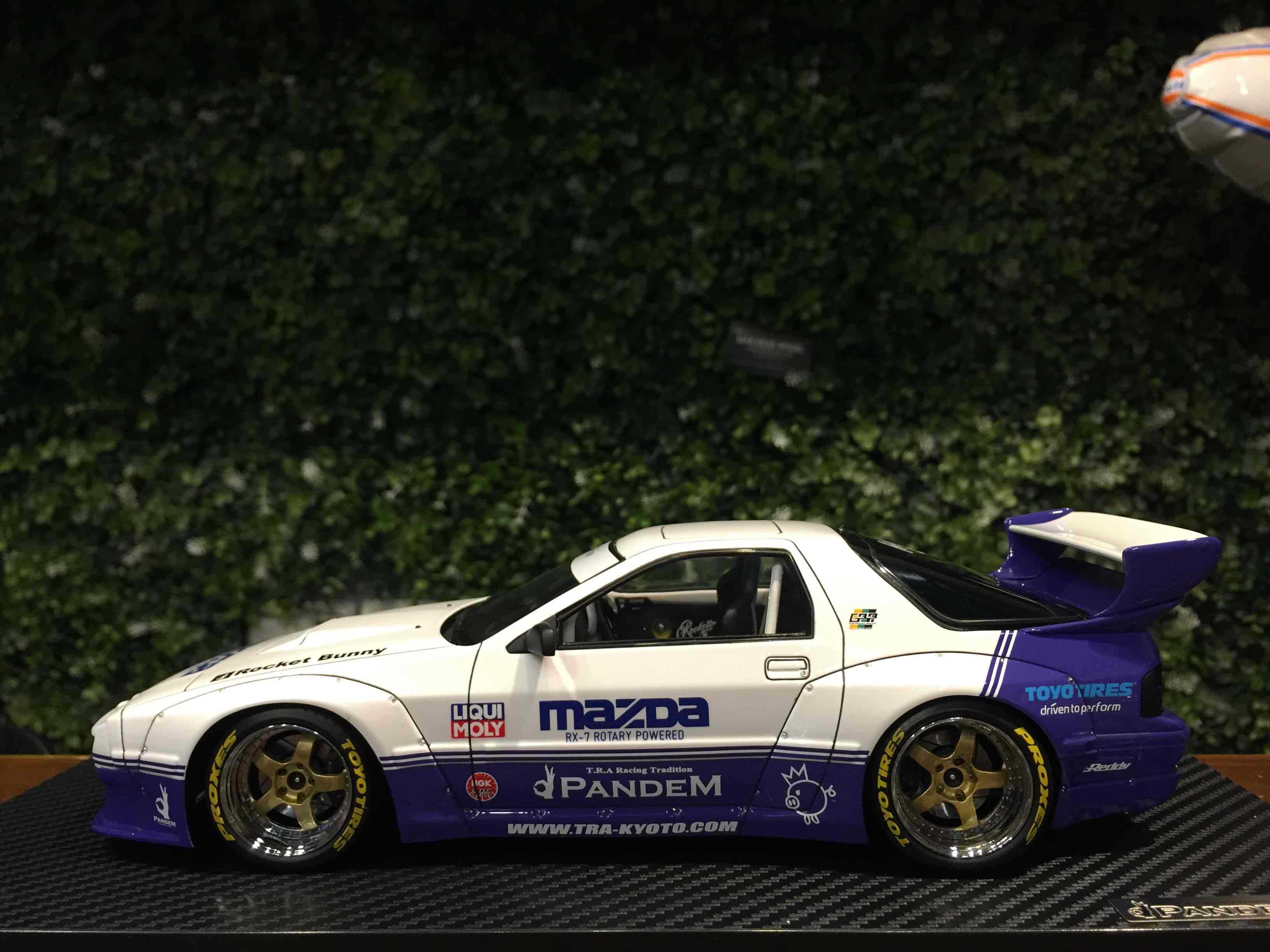 1/18 Ignition Pandem Mazda RX-7 (FC3S) White/PU IG2916【MGM】