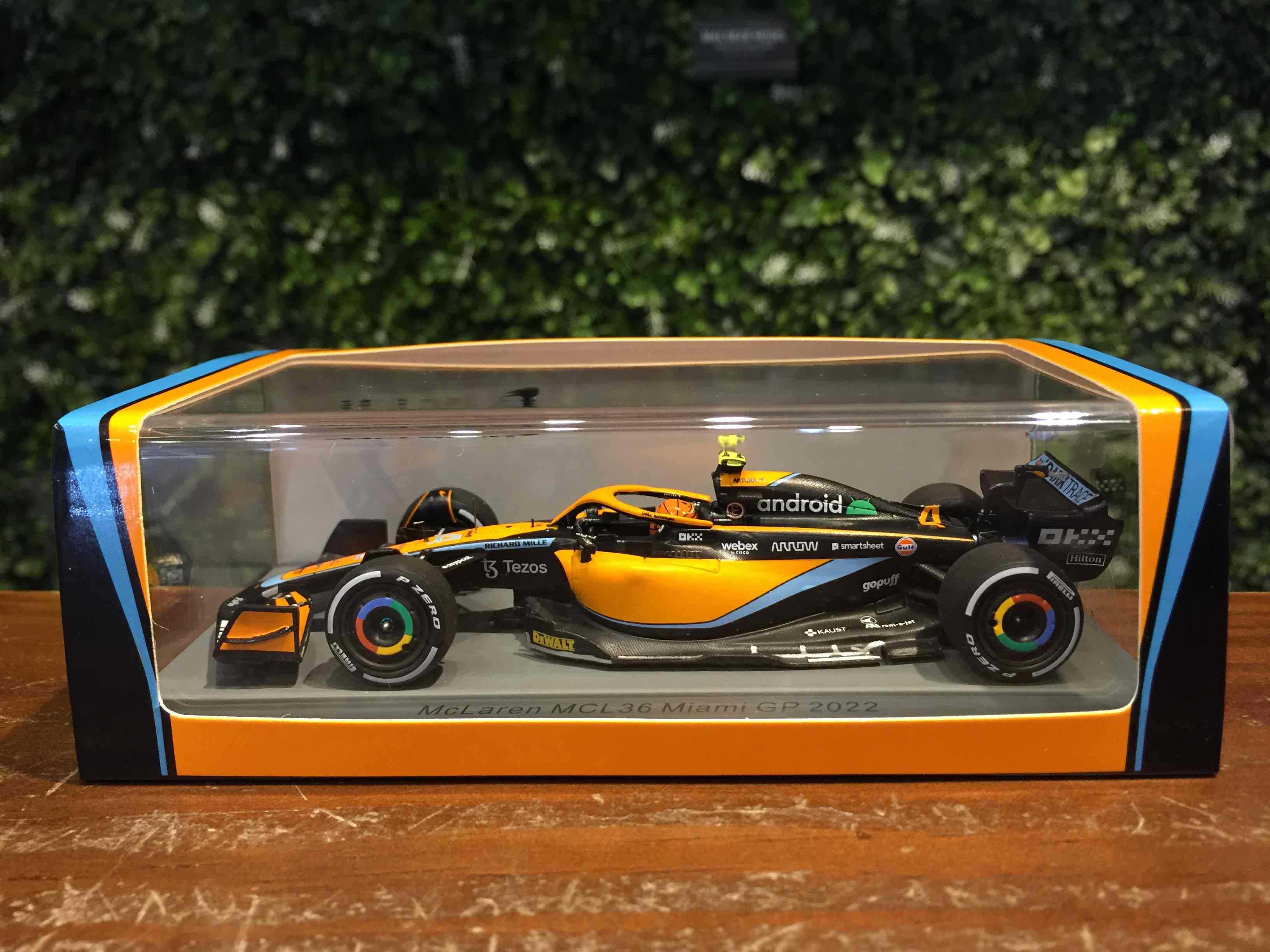 1/43 Spark McLaren MCL36 Lando Norris Miami 2022 S8535【MGM】