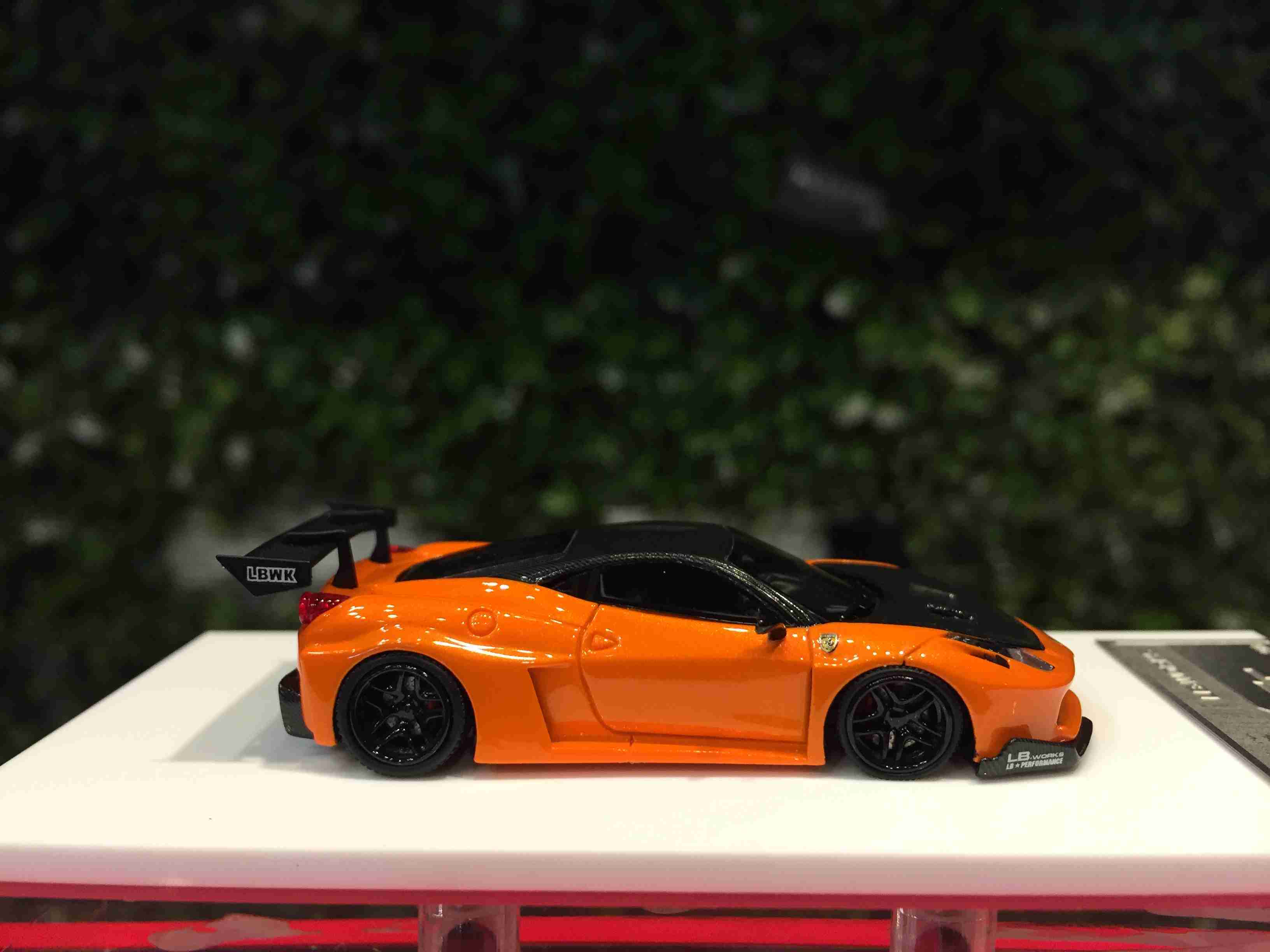 1/64 Flame LBWK Ferrari 458 GT Pearl Orange【MGM】 - Max Gear