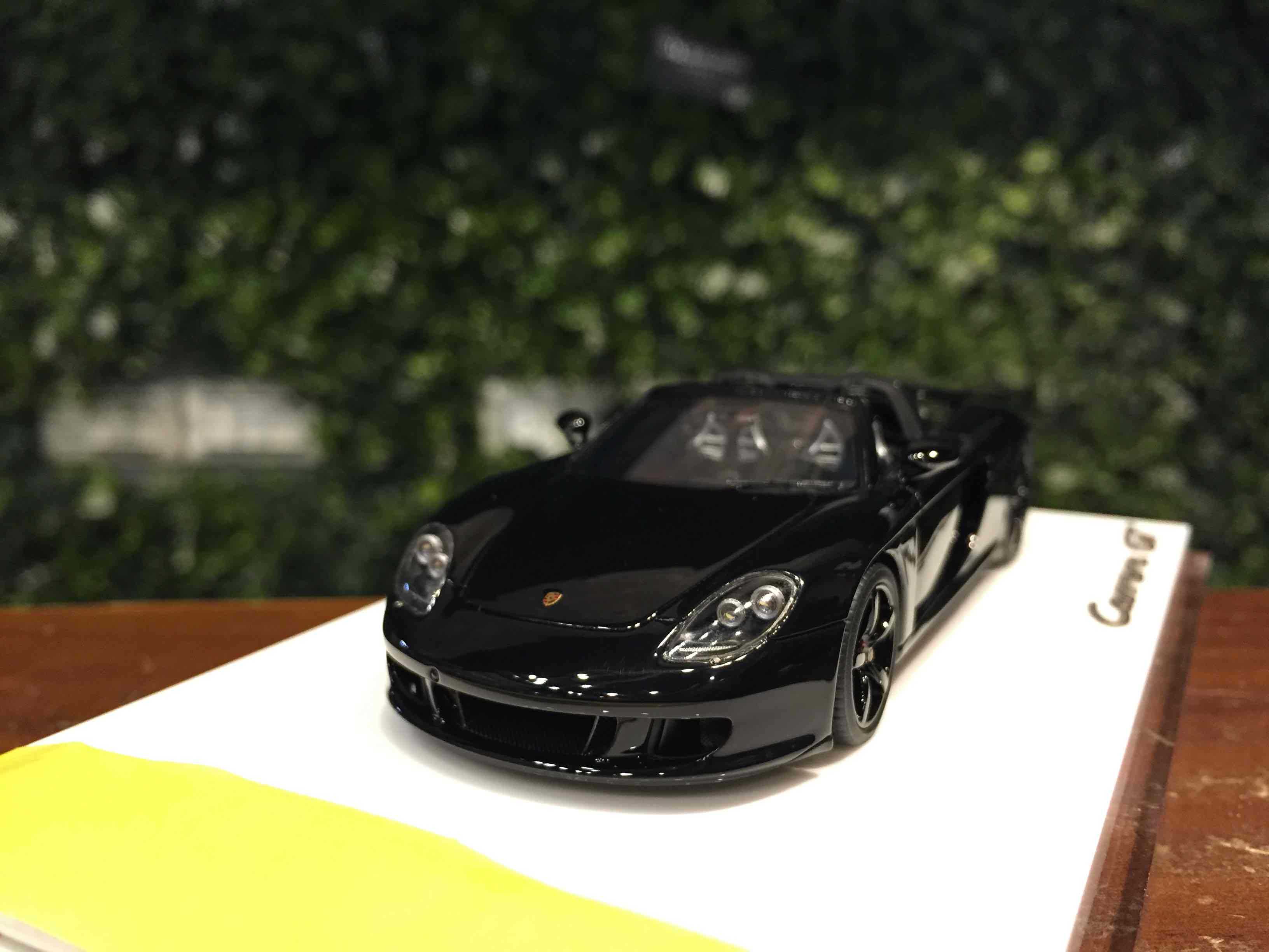 1/43 MakeUp Porsche Carrera GT 2004 Black EM566H【MGM】