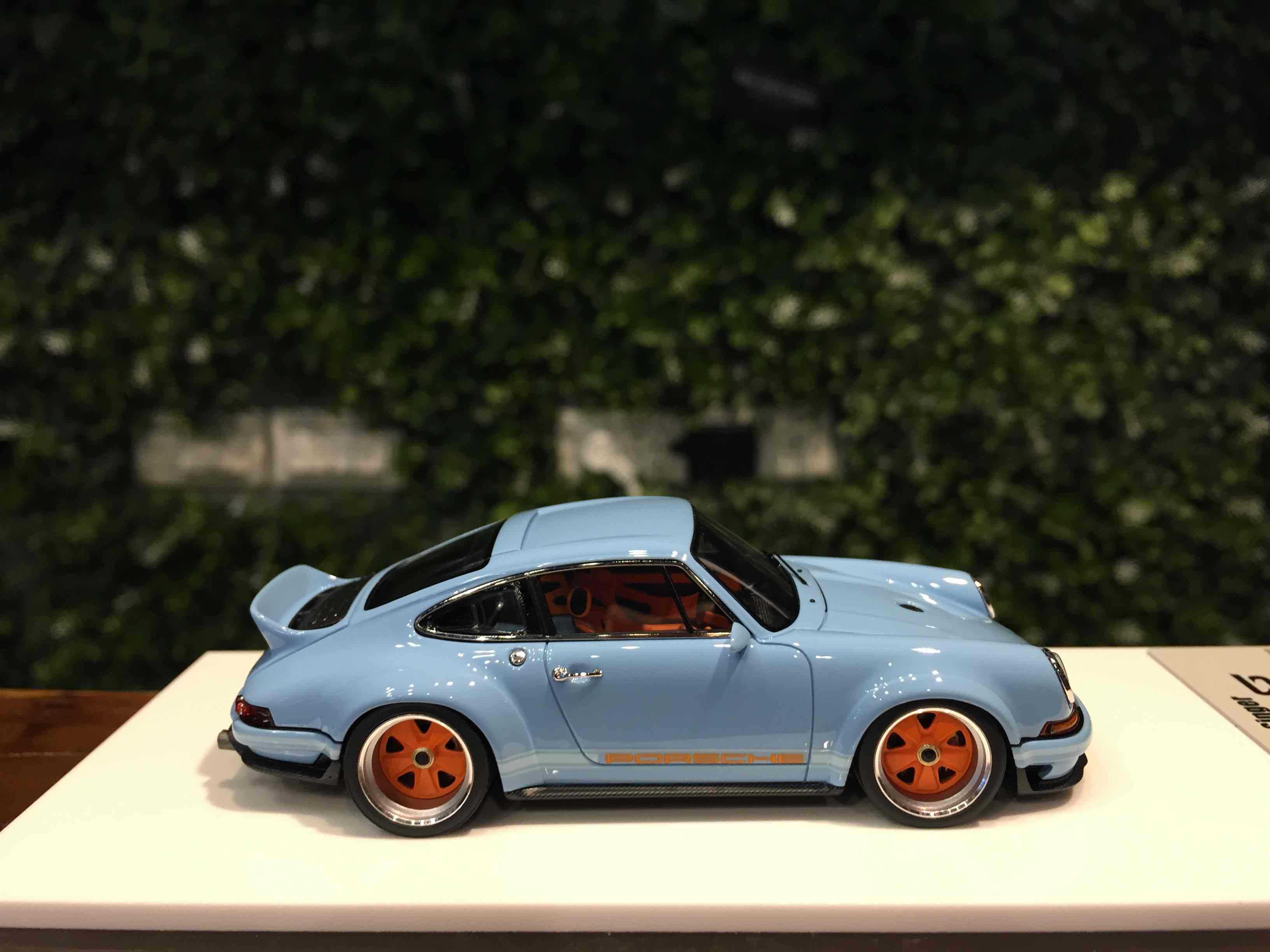 1/43 MakeUp Singer Porsche 911 DLS 2022 GulfBlue EM427L【MGM】