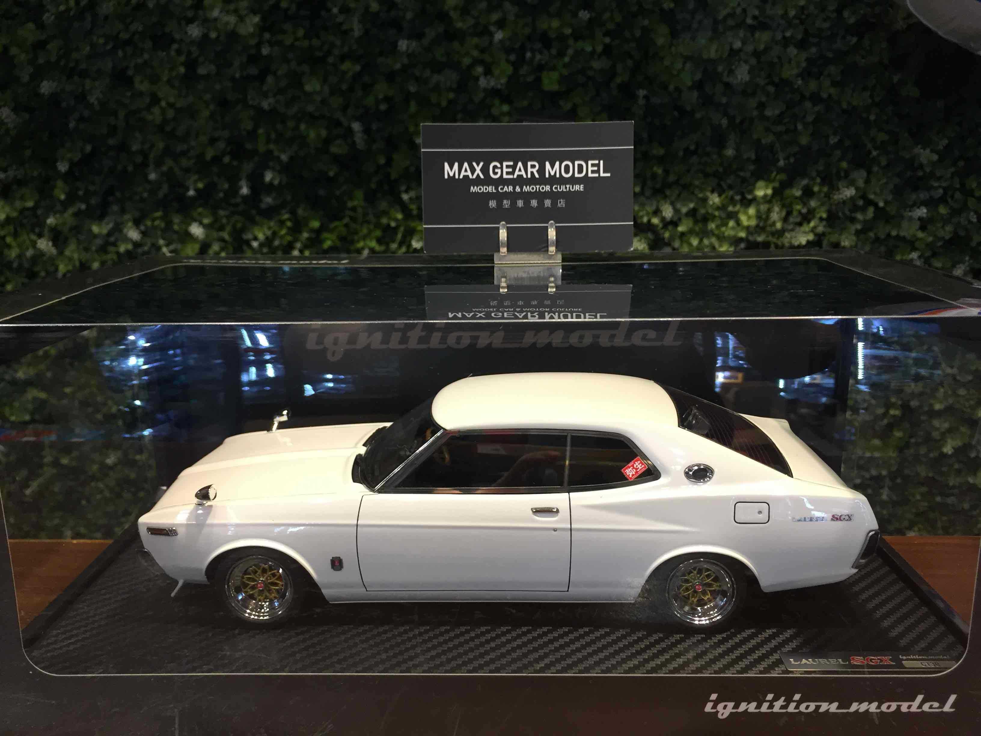 1/18 Ignition Nissan Laurel 2000SGX (C130) White IG3137【MGM】