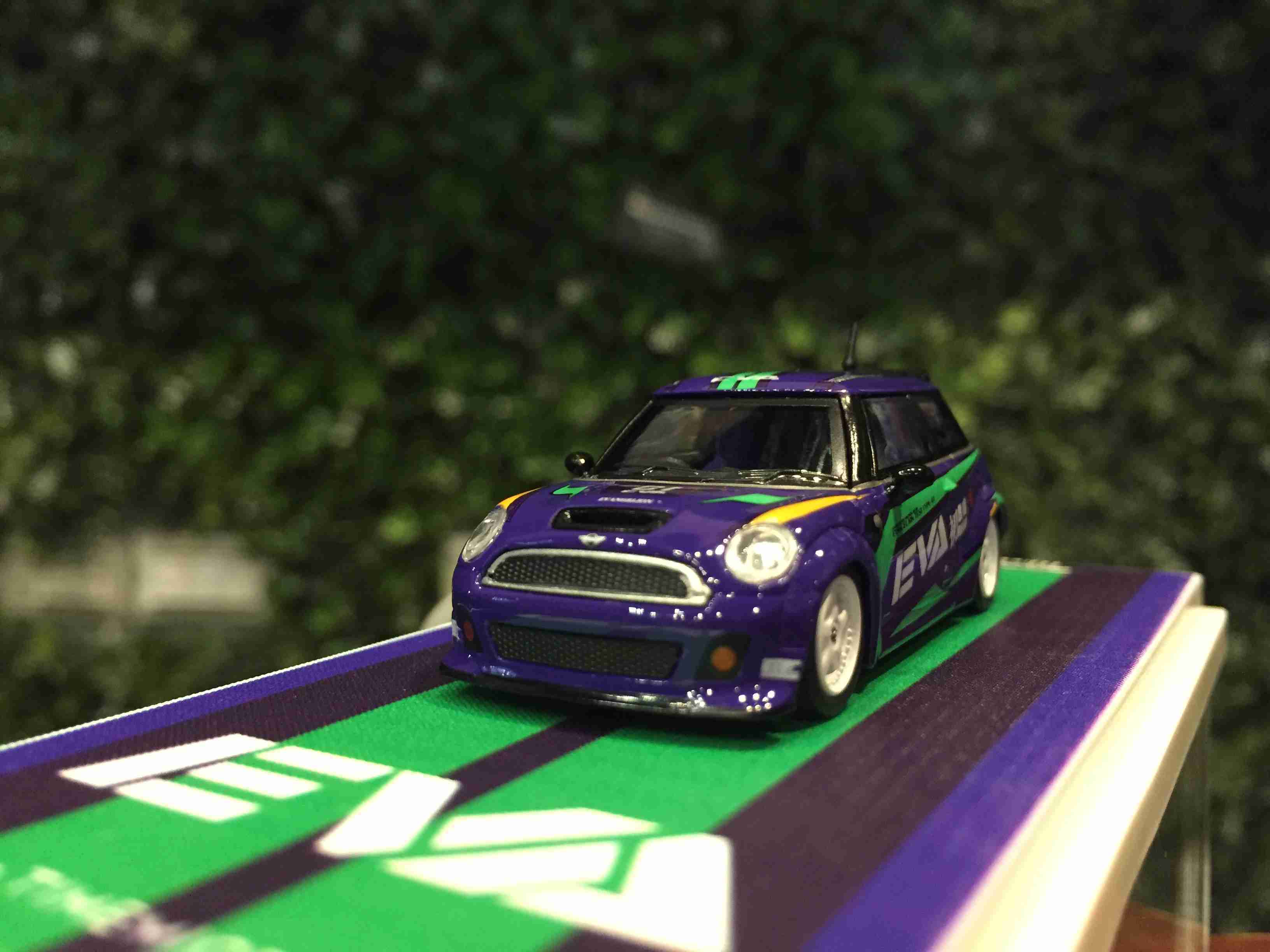 1/64 TimeModel Mini Cooper EVA Purple TM643637【MGM】