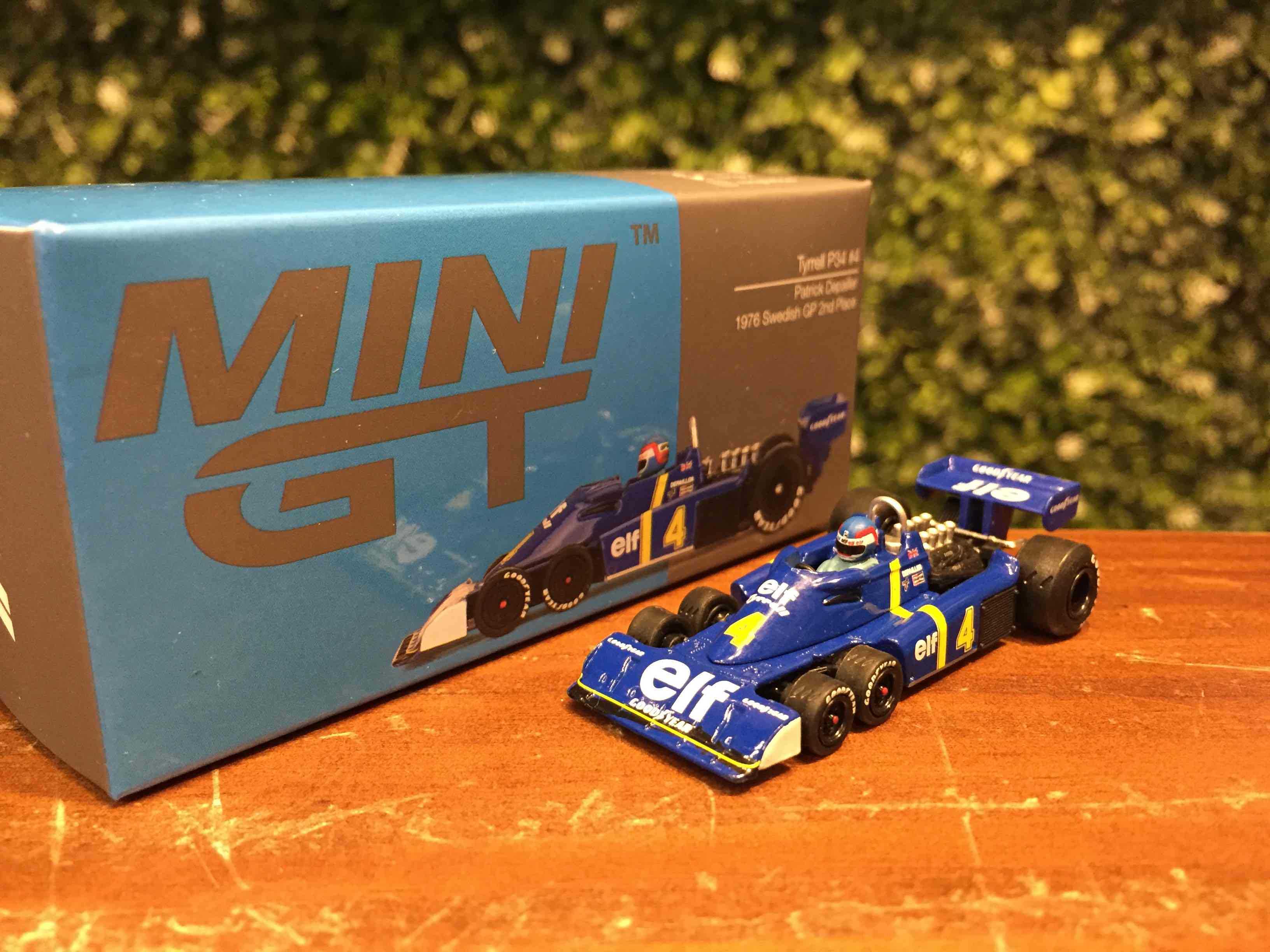 1/64 MiniGT Tyrrell P34 #4 Swedish GP 2nd MGT00584L【MGM】