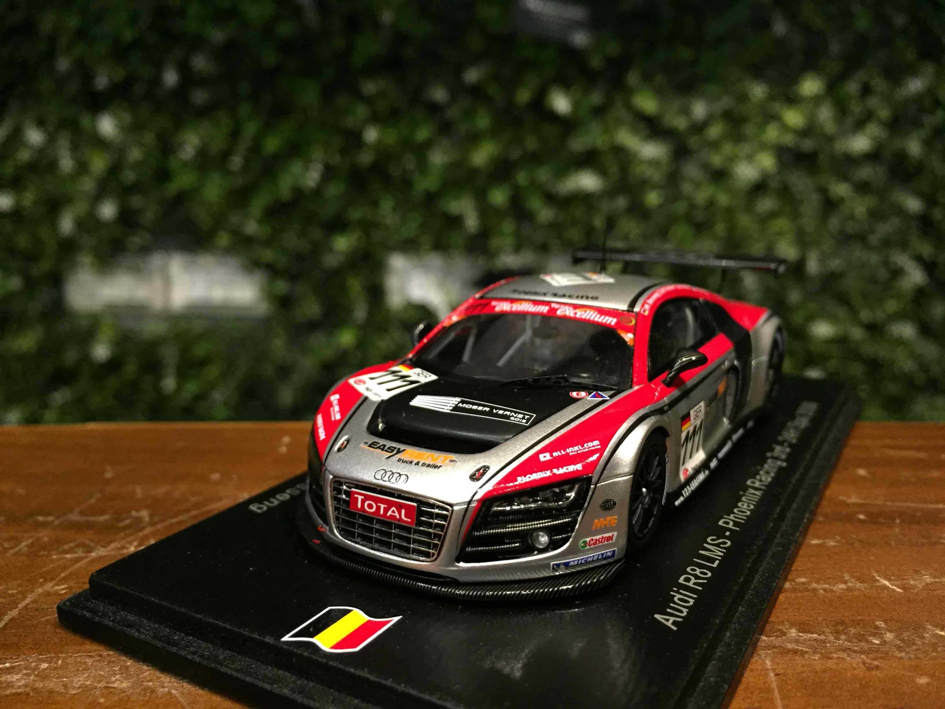 1/43 Spark Audi R8 LMS #111 3rd 24H SPA 2009 100SPA21【MGM】