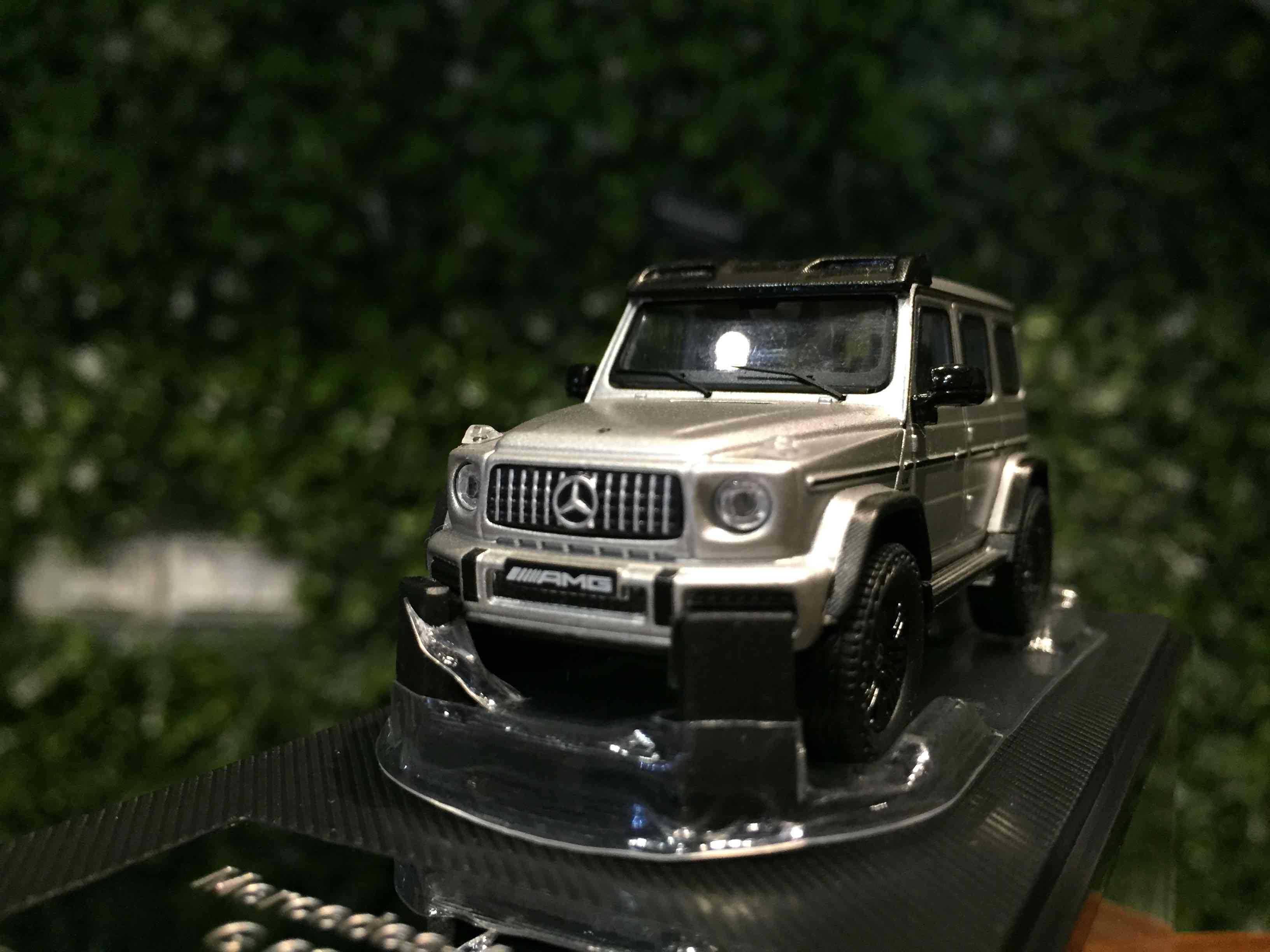 1/64 NZG Mercedes-AMG G63 4x4 (W464) Grey 1076/61【MGM】