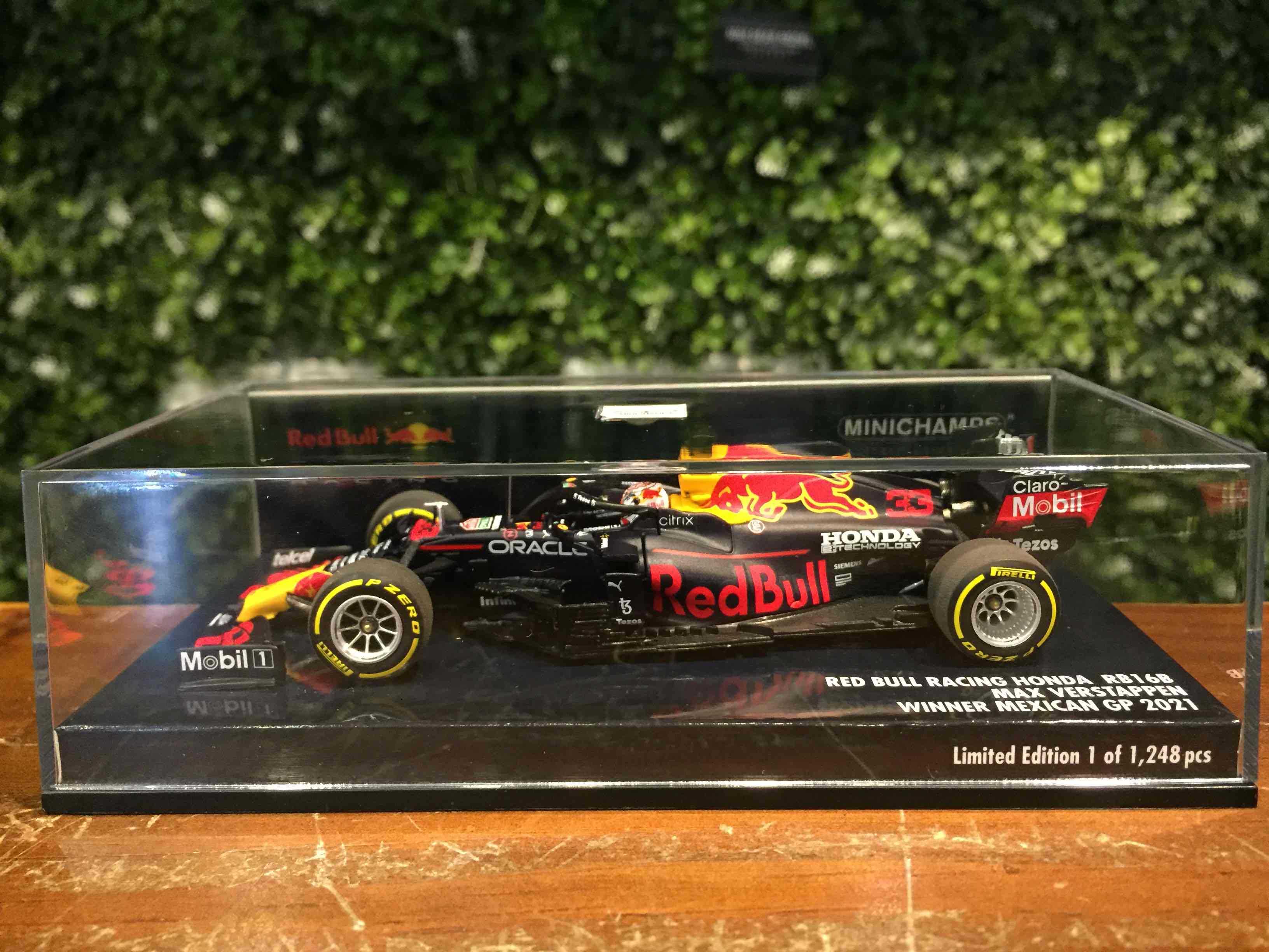 1/43 Minichamps Red Bull RB16B Max Verstappen 410211933【MGM】