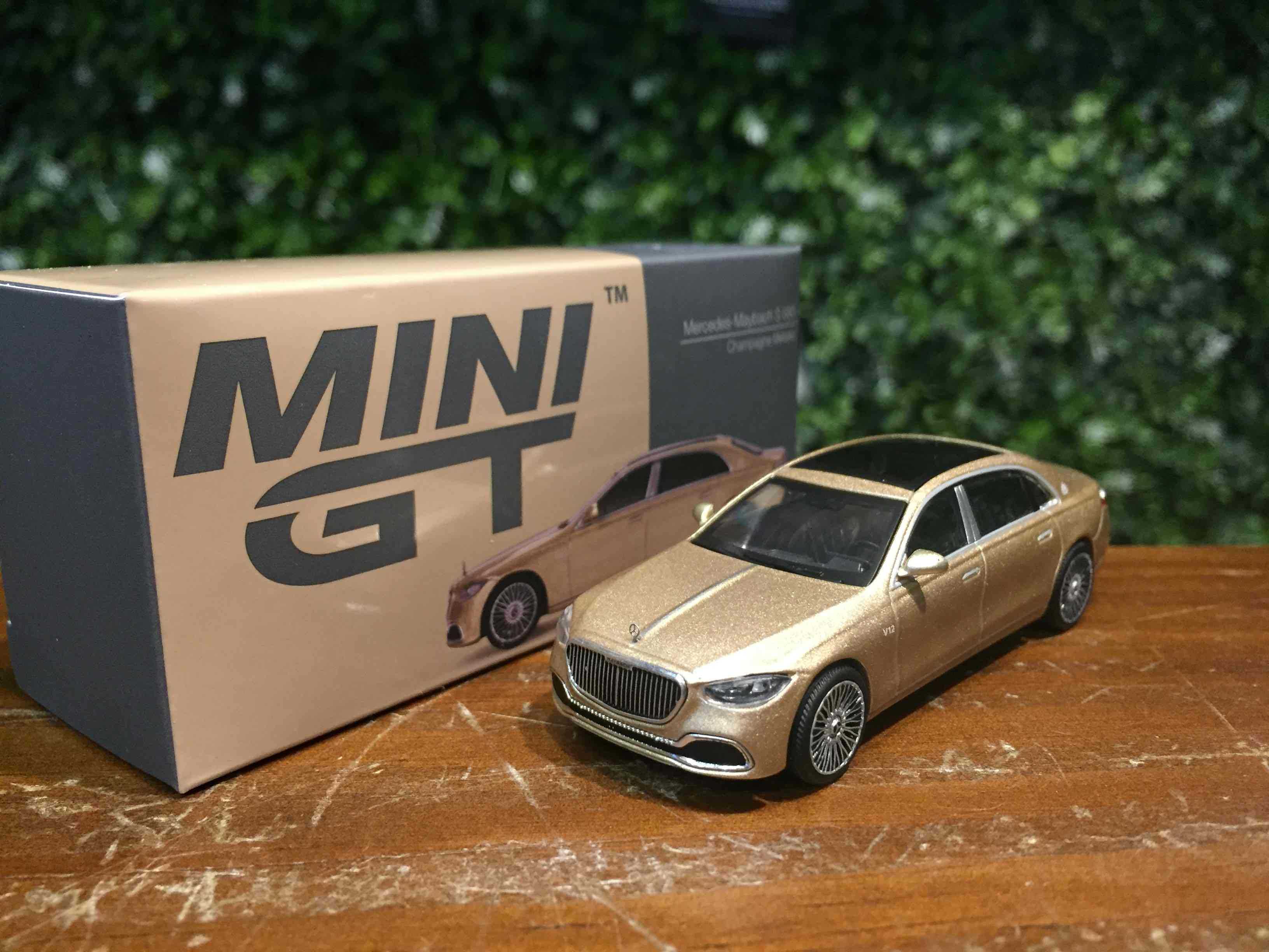 1/64 MiniGT Mercedes-Maybach S680 MGT00604L【MGM】