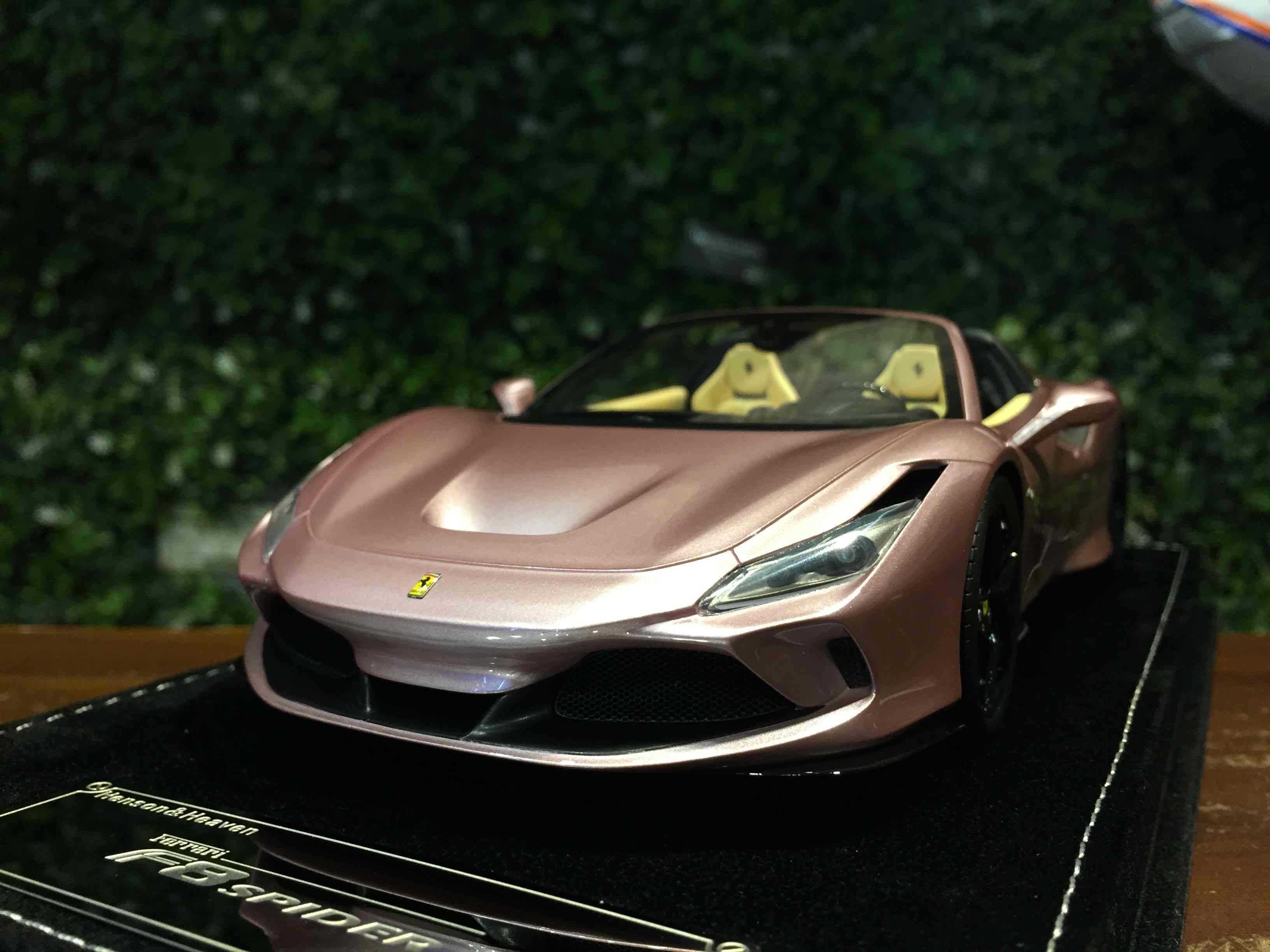 1/18 HH Model Ferrari F8 Tributo Spider Berry Pink【MGM】