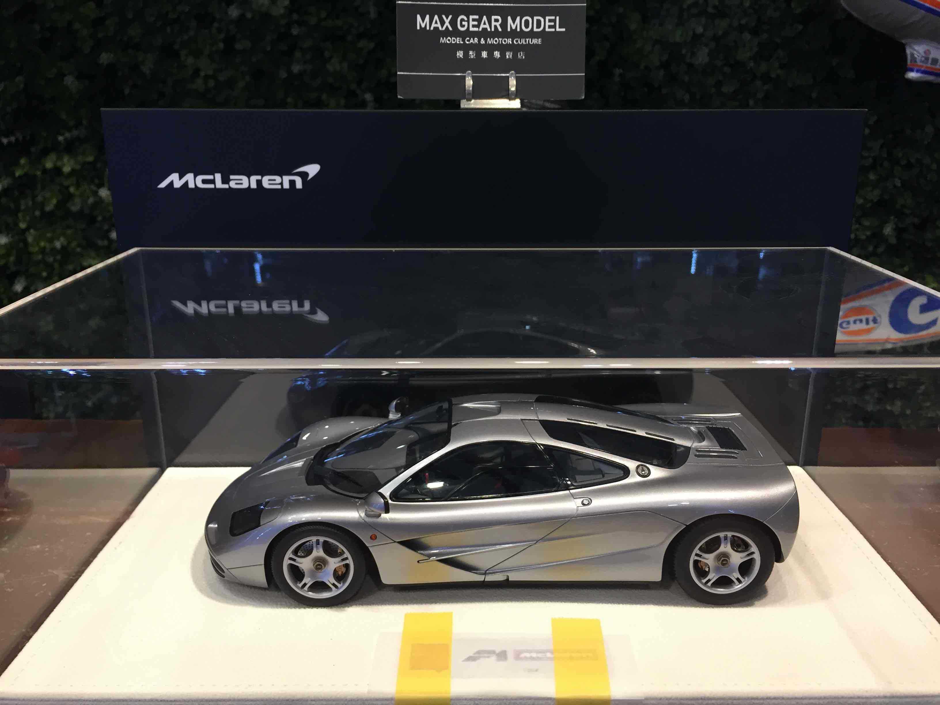 1/18 MakeUp McLaren F1 Road Car 1994 Silver EML073A【MGM】