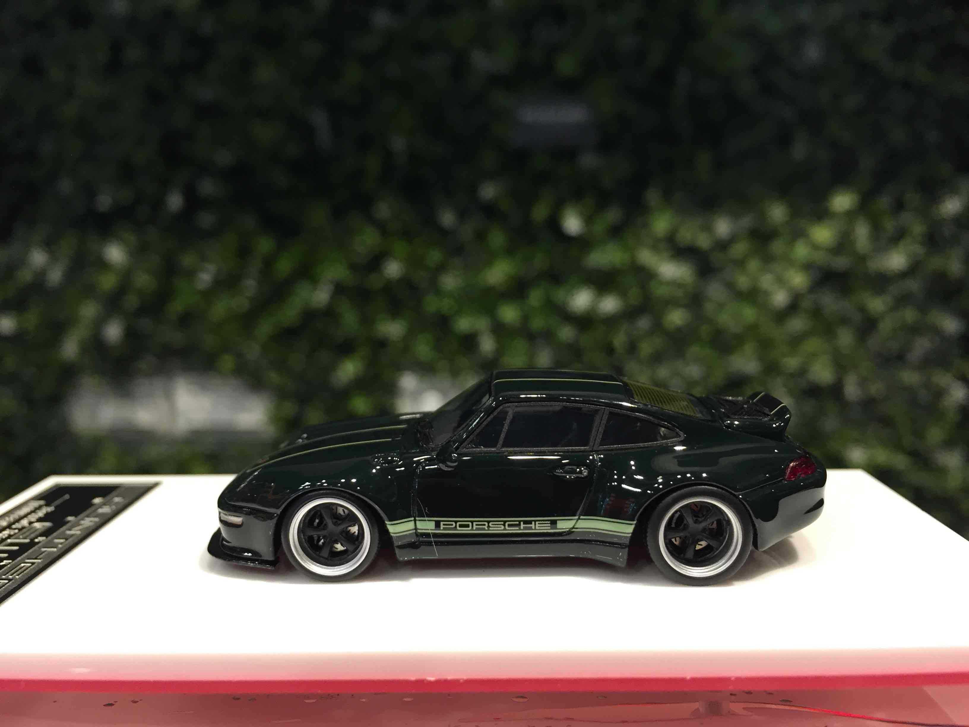 1/64 SCM Gunther Werks 400R Porsche 993 Green SCM02U【MGM】