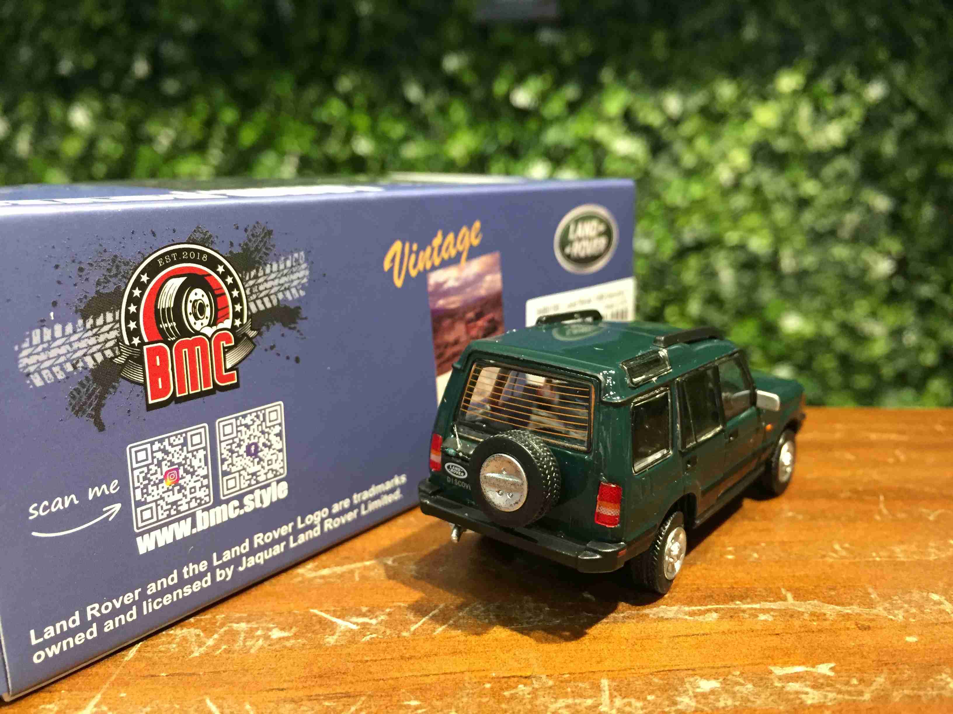 1/64 BM Creations Land Rover Discovery 1 Green 64B0185【MGM】