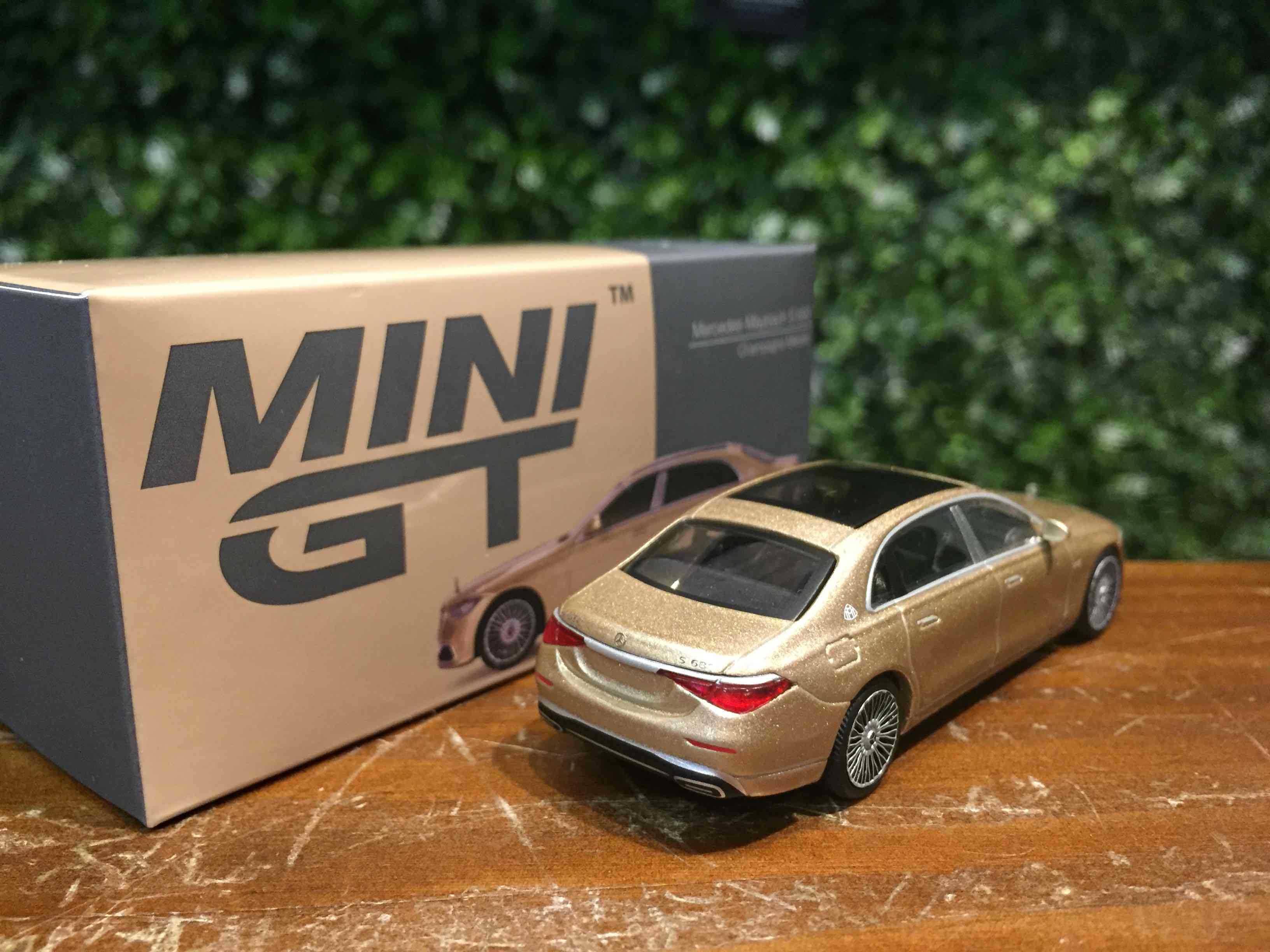 1/64 MiniGT Mercedes-Maybach S680 MGT00604L【MGM】