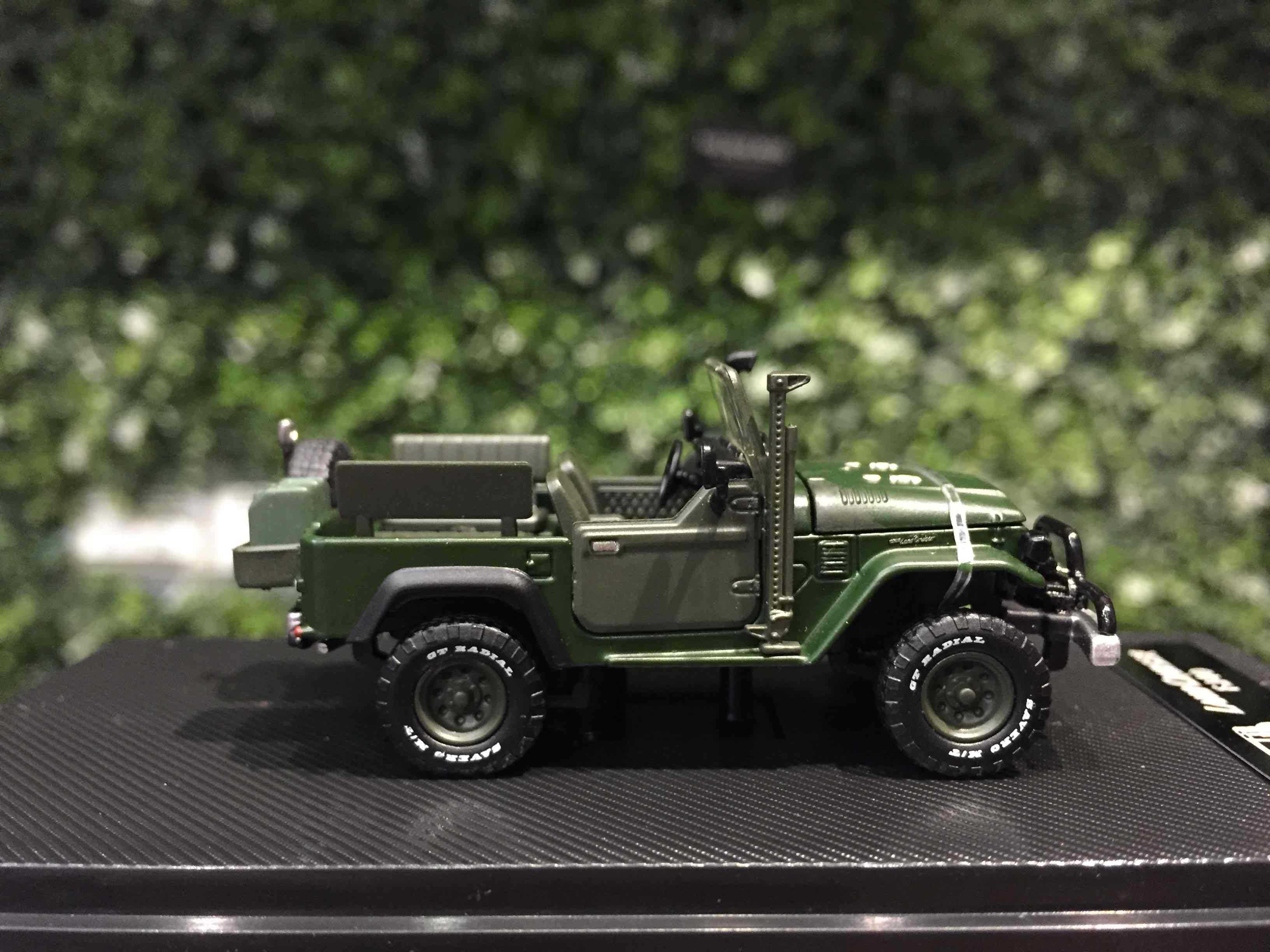 1/64 HF Toyota Land Cruiser FJ40 Pick Up Green【MGM】