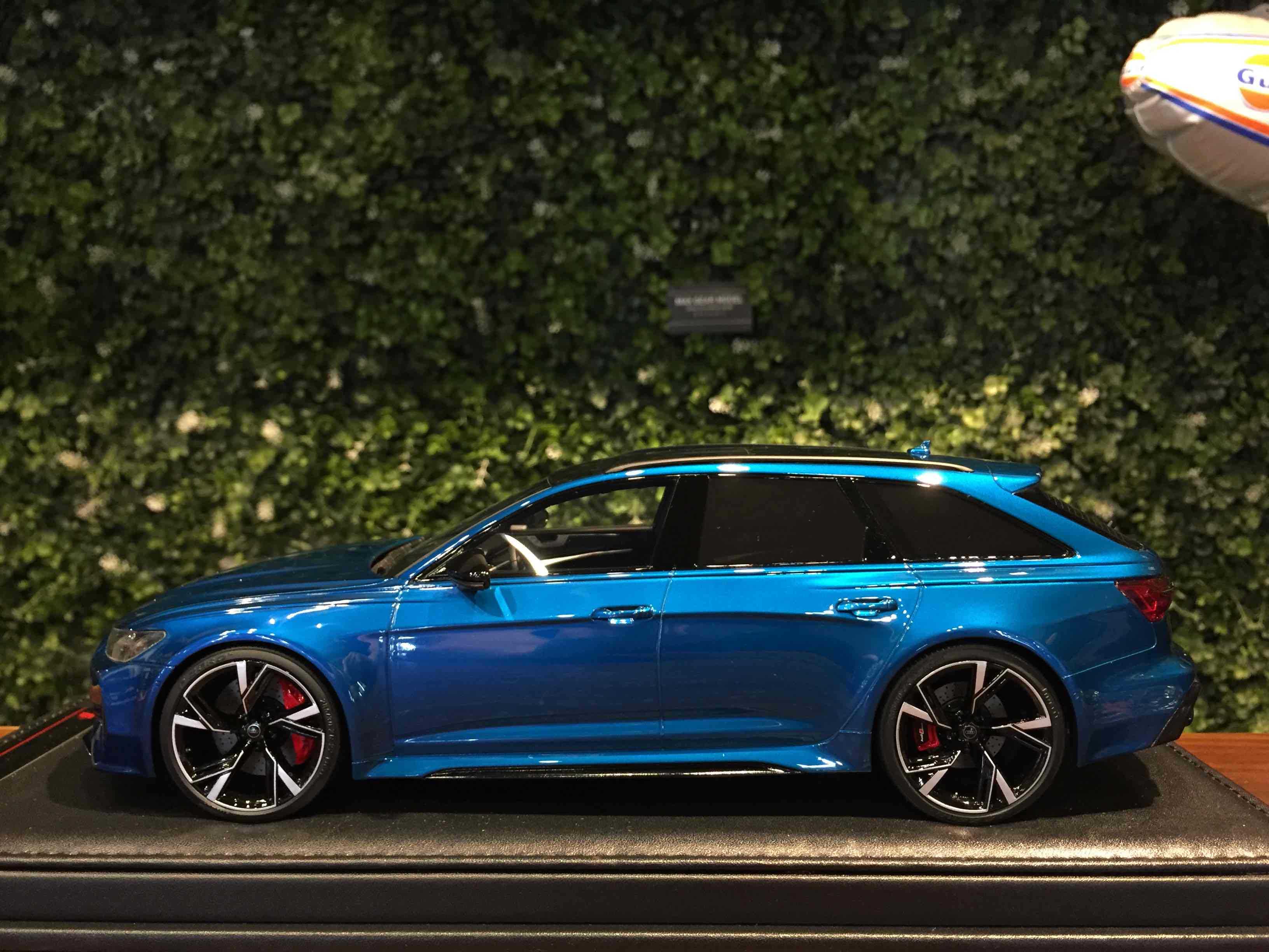 1/18 Motorhelix Audi RS6 Avant (C8) Blue Metallic【MGM】