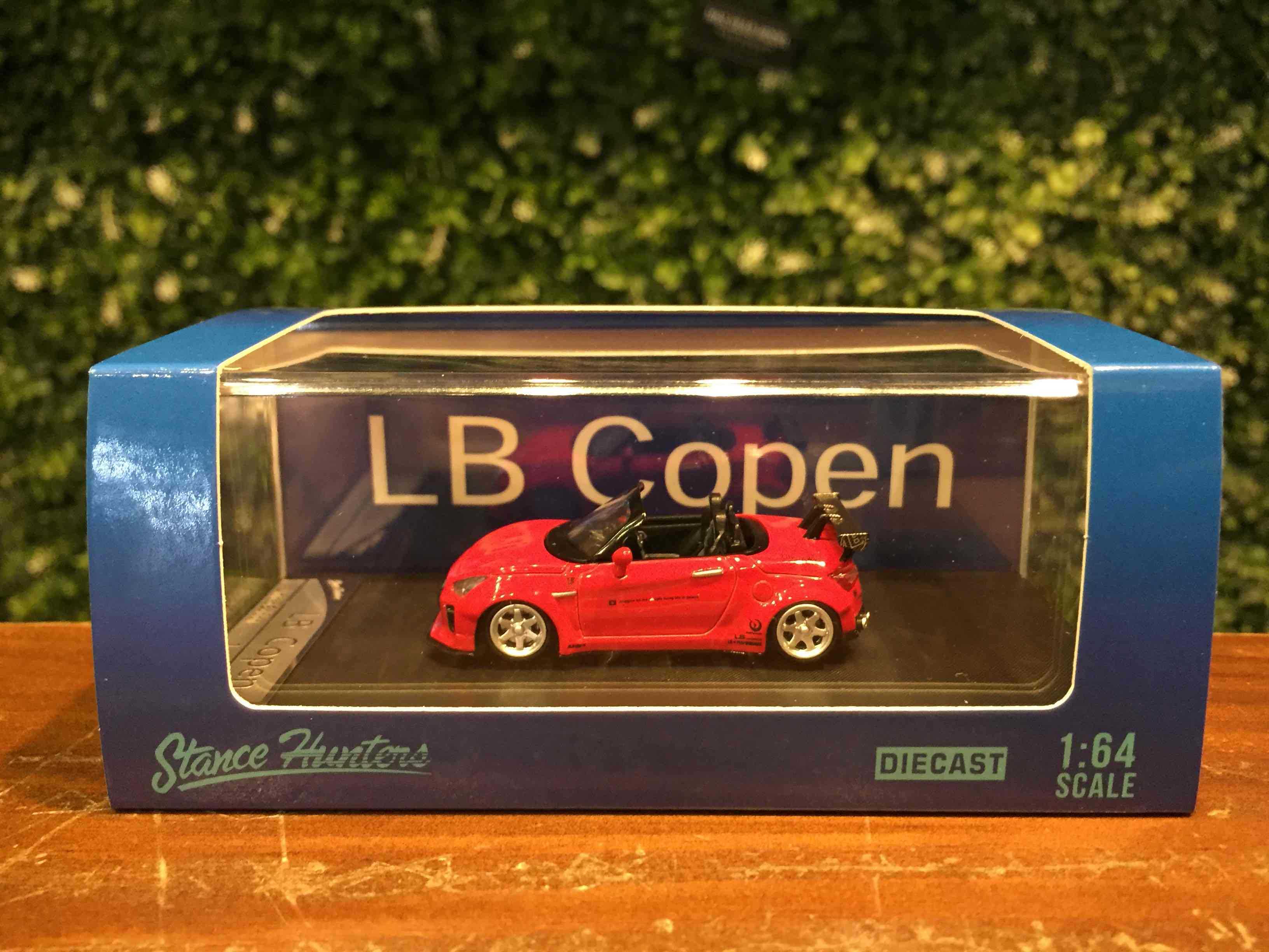 1/64 StanceHunter LBWK Daihatsu Copen Red【MGM】