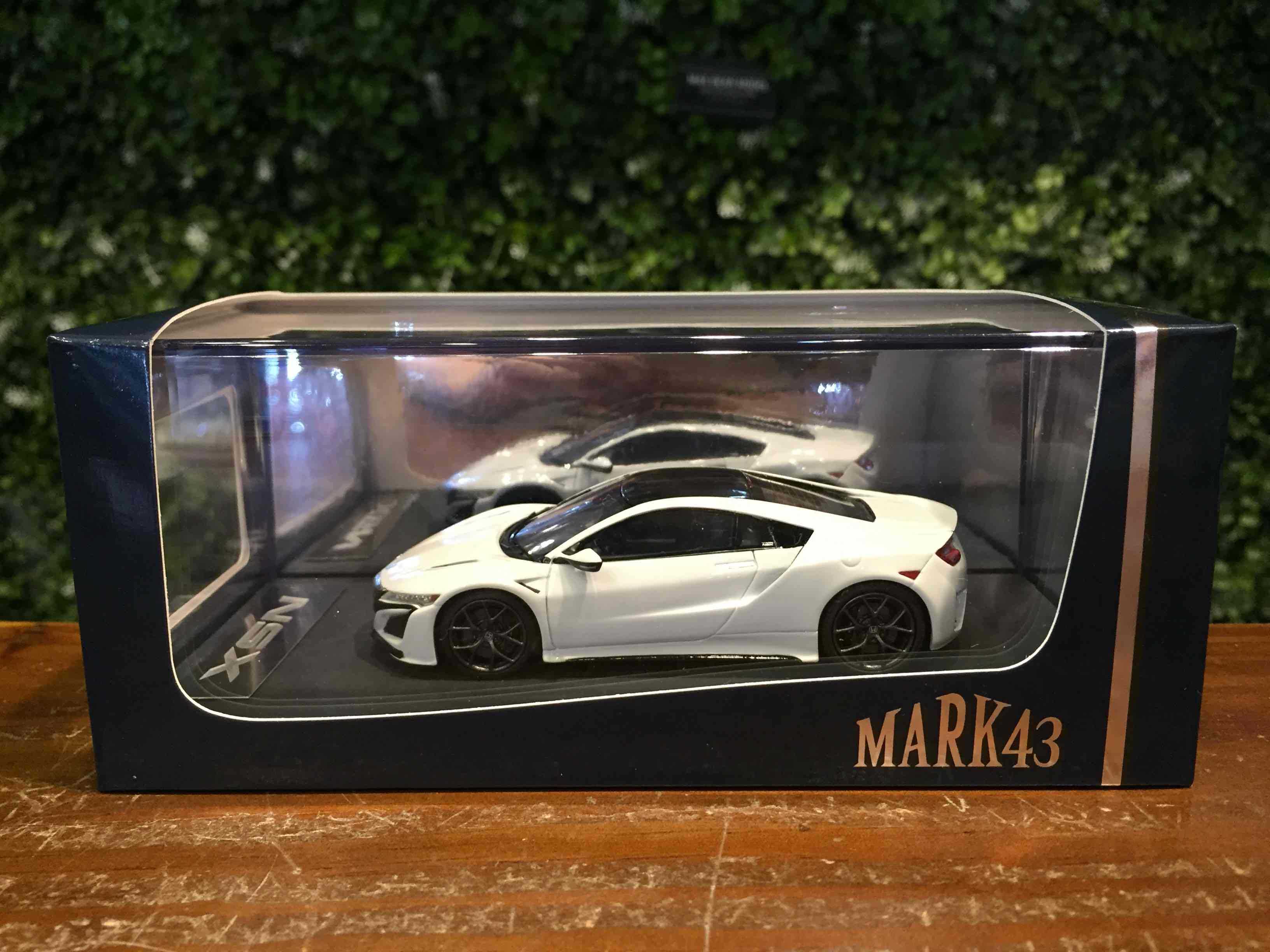 1/43 Mark43 Honda NSX (NC1) White PM4324W【MGM】