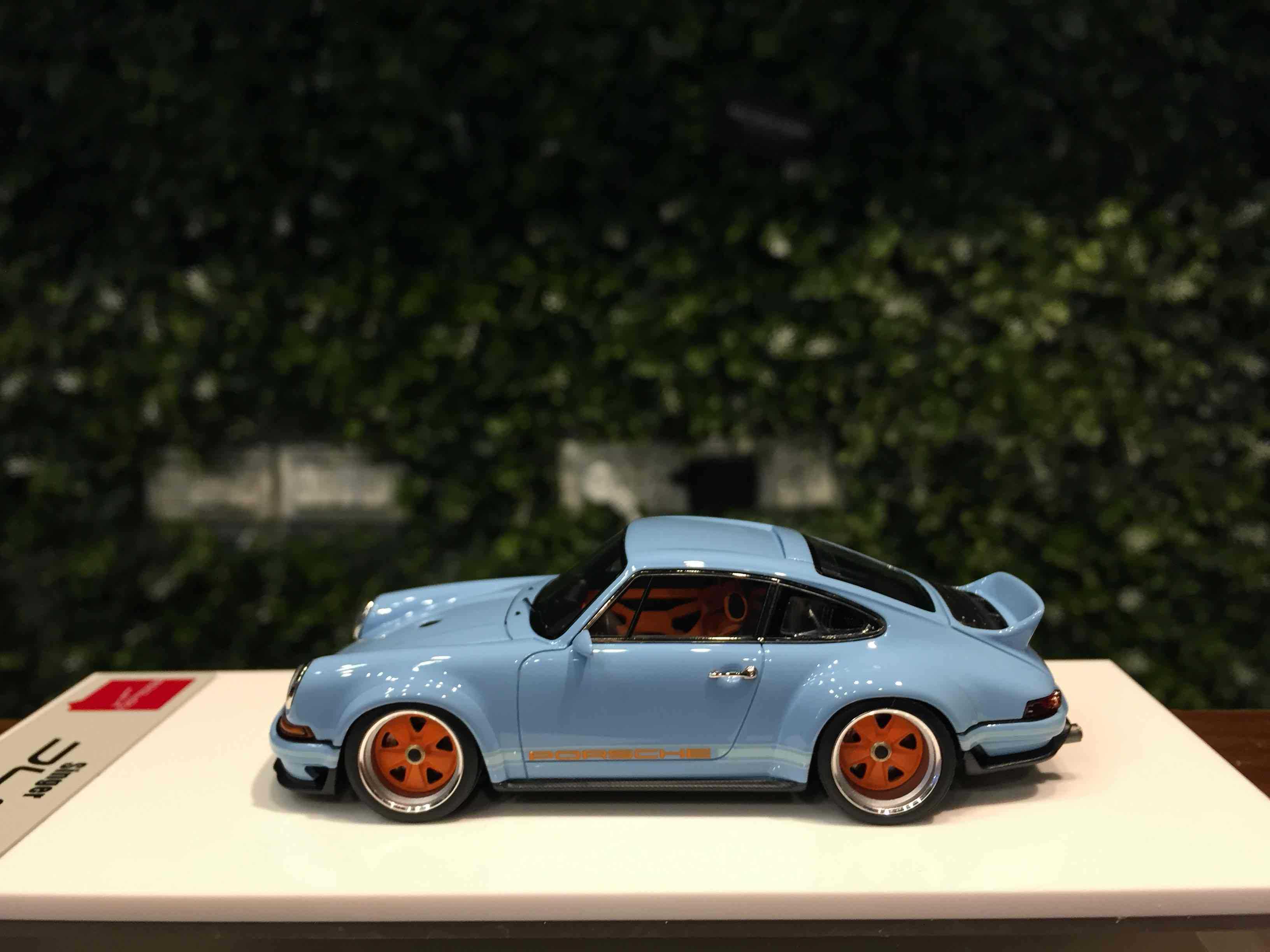 1/43 MakeUp Singer Porsche 911 DLS 2022 GulfBlue EM427L【MGM】