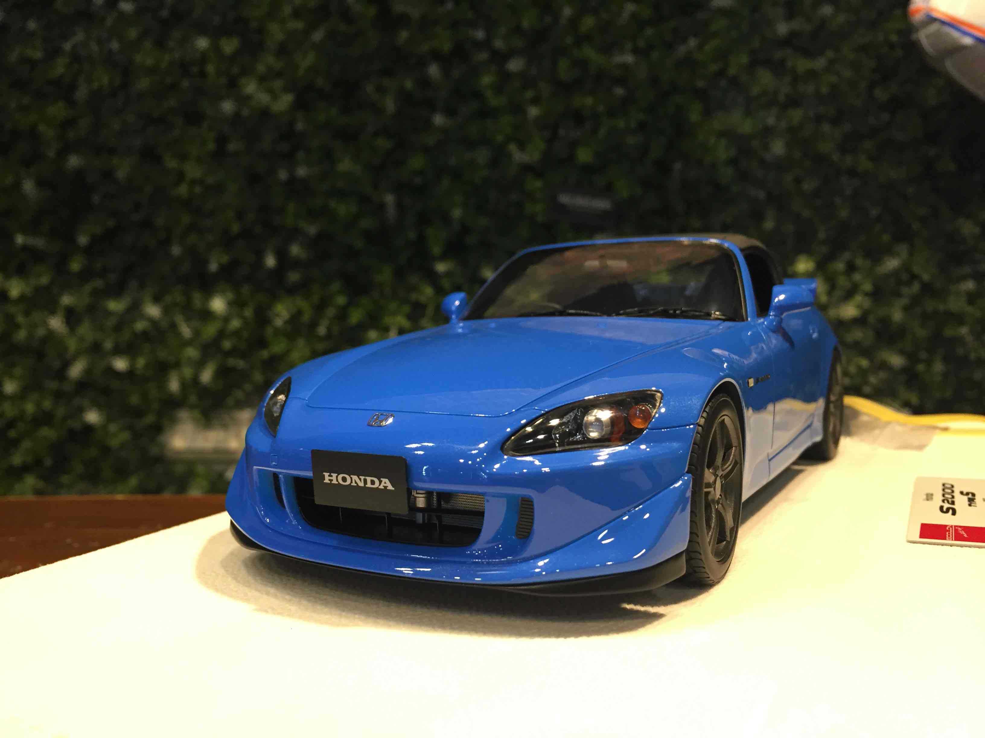 1/18 MakeUp Honda S2000 (AP2) Type-S 2007 Blue EML114A【MGM】