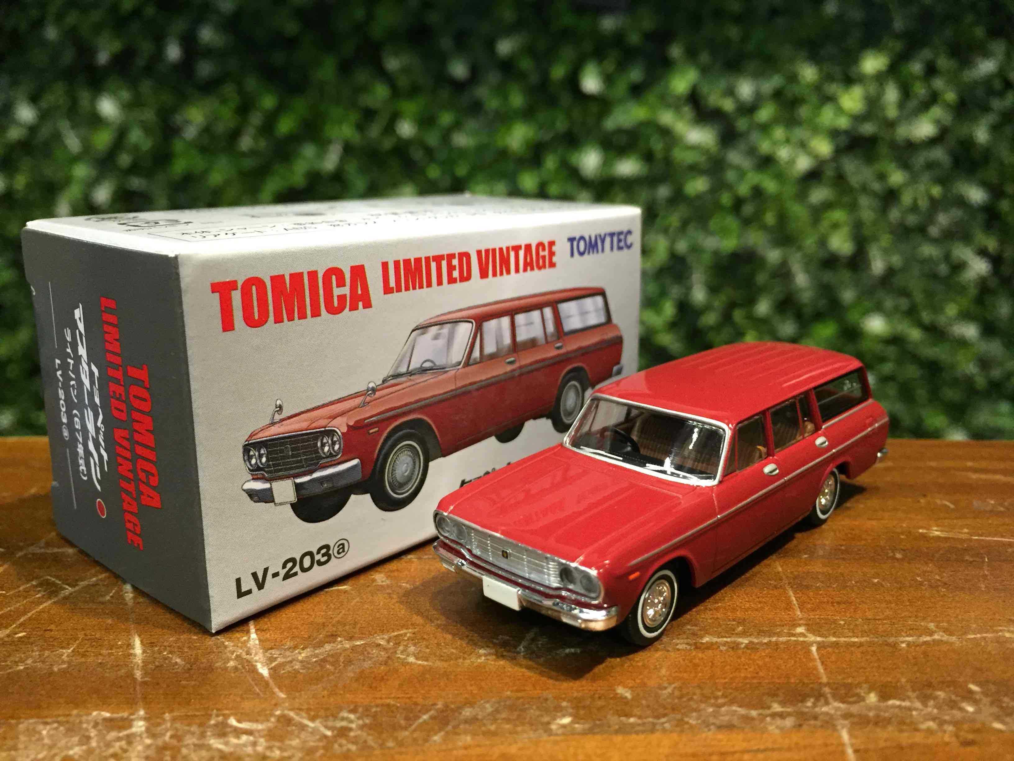 1/64 Tomica Toyopet Masterline Light Van Red LV-203a【MGM】