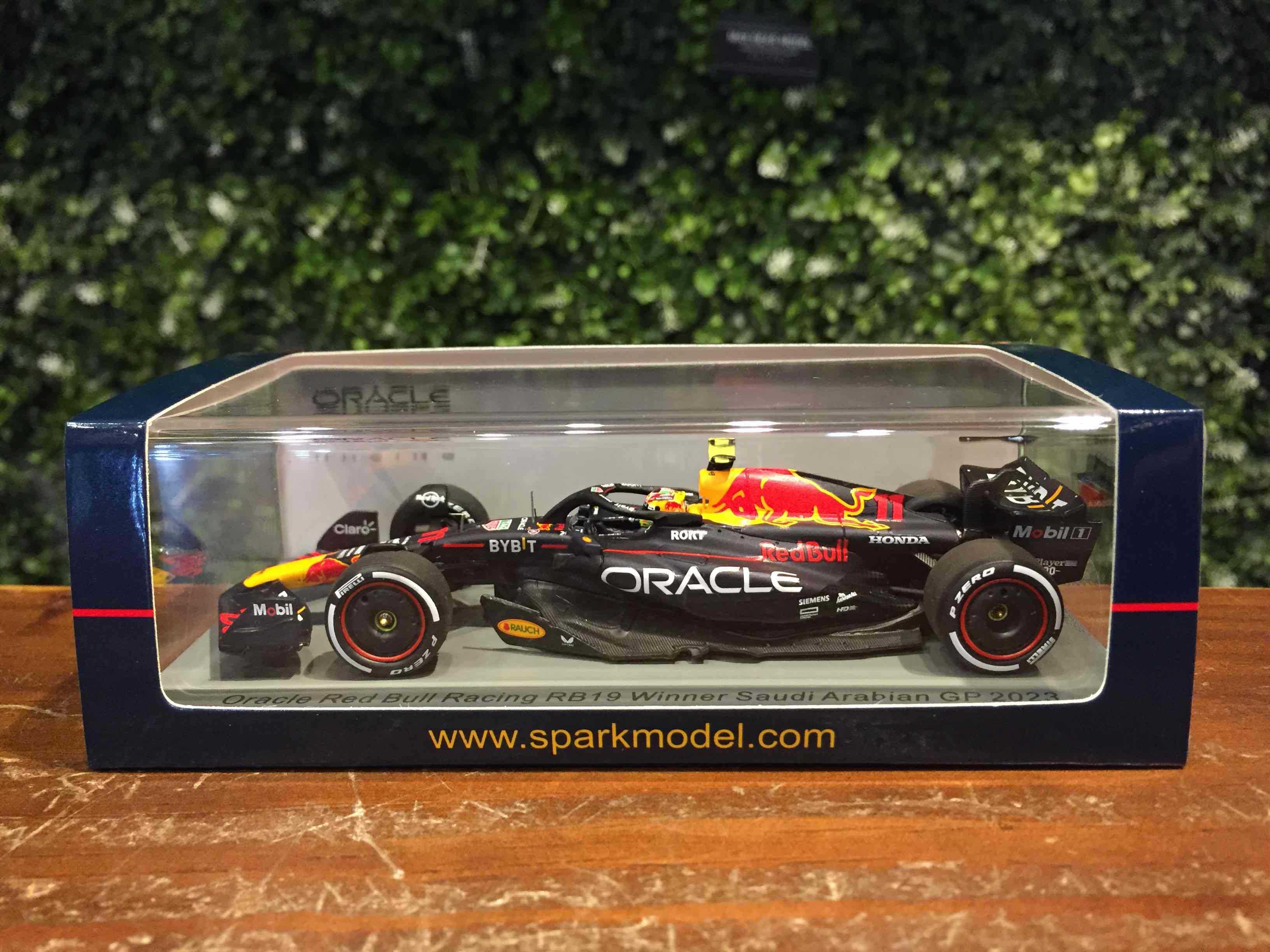 1/43 Spark Red Bull RB19 Sergio Perez Winner 2023 S8570【MGM】