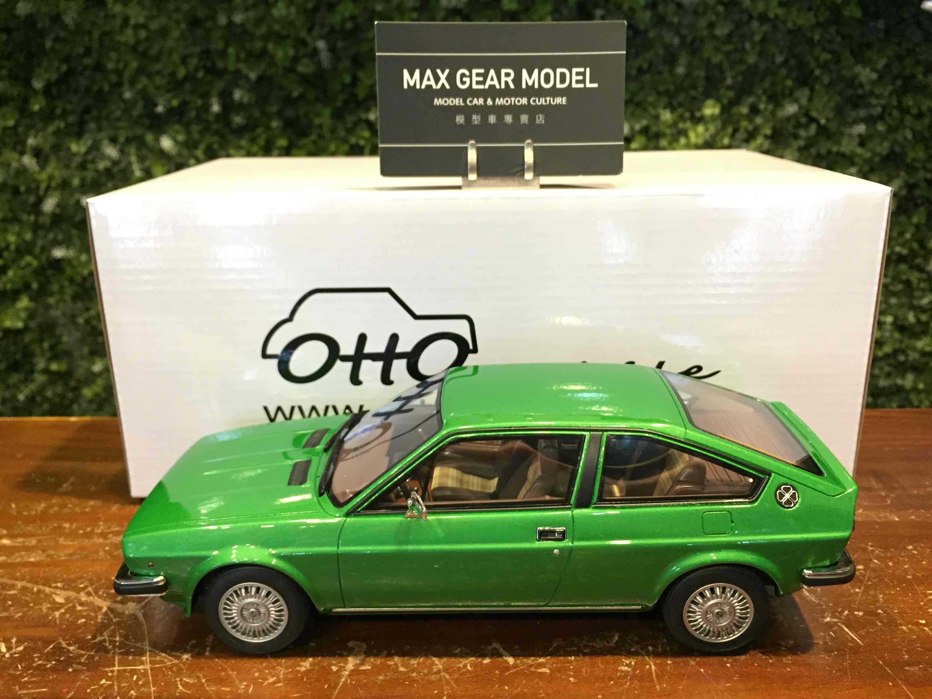 1/18 OTTO Alfa Romeo Sud Sprint Green Metal 1976 OT1043【MGM】