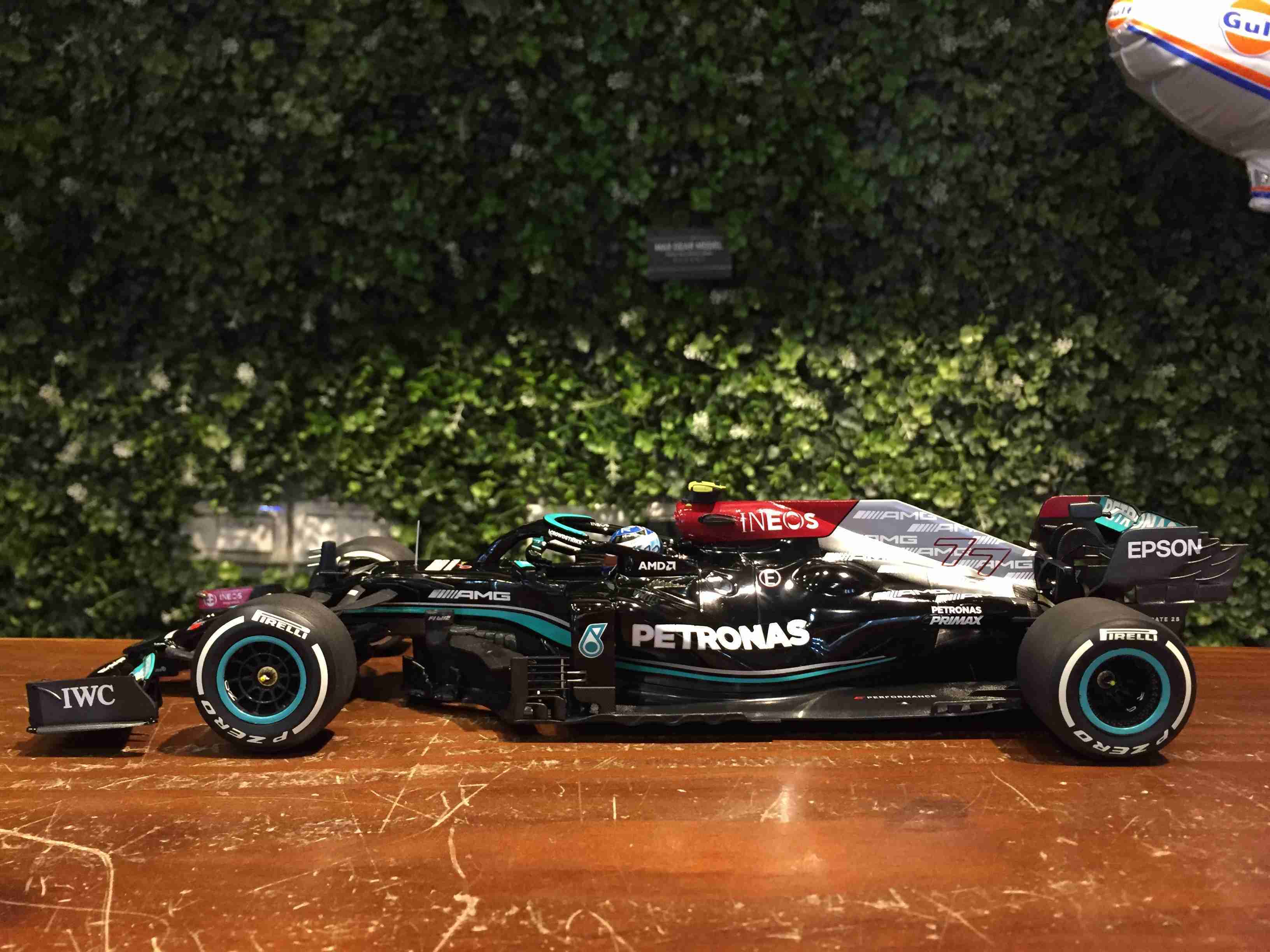 1/18 Minichamps Mercedes-AMG F1 W12 V.Bottas 110210177【MGM】