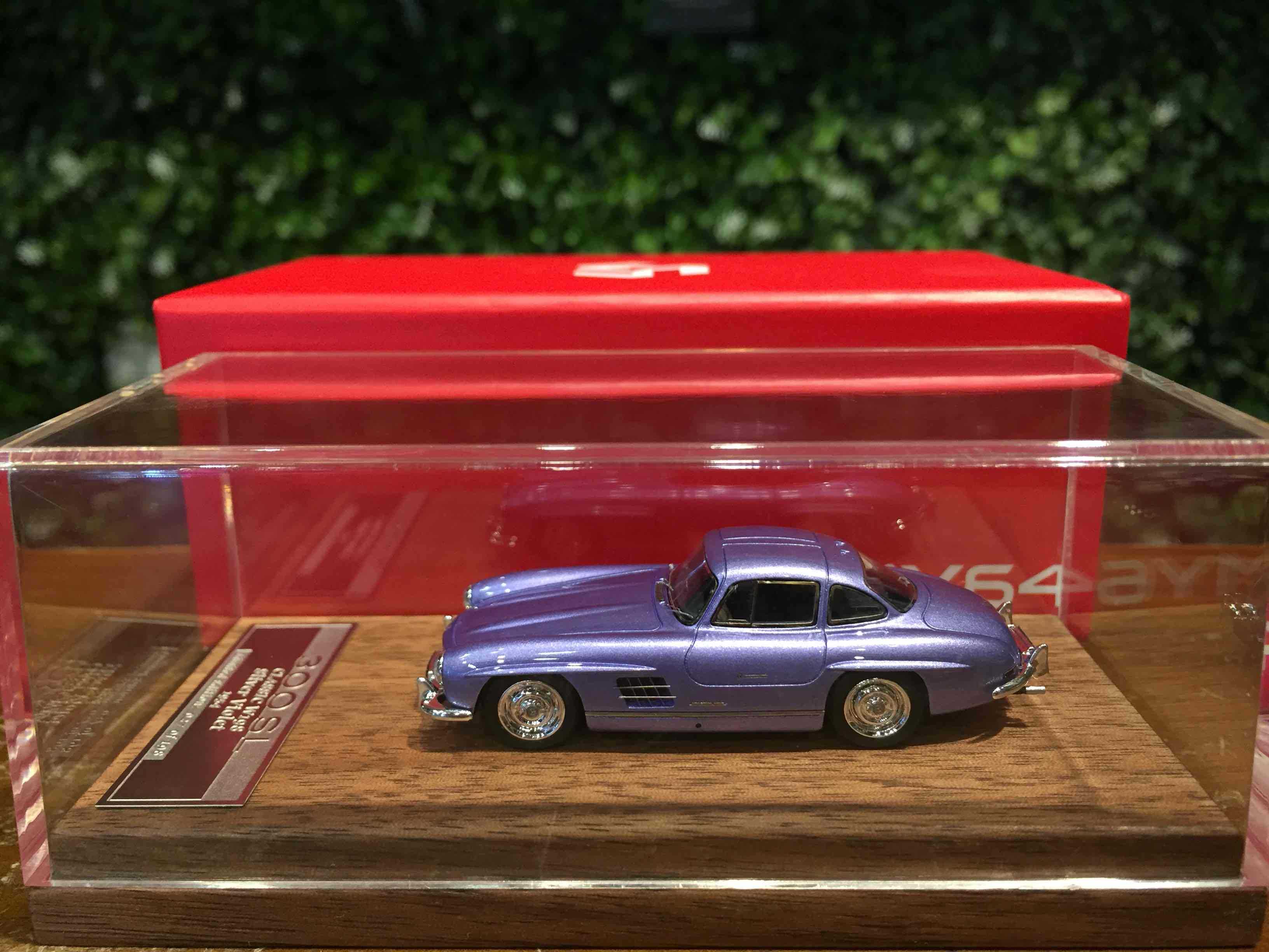 1/64 SCM Mercedes-Benz 300 SL (W198) 1954 Violet SCM05J【MGM】