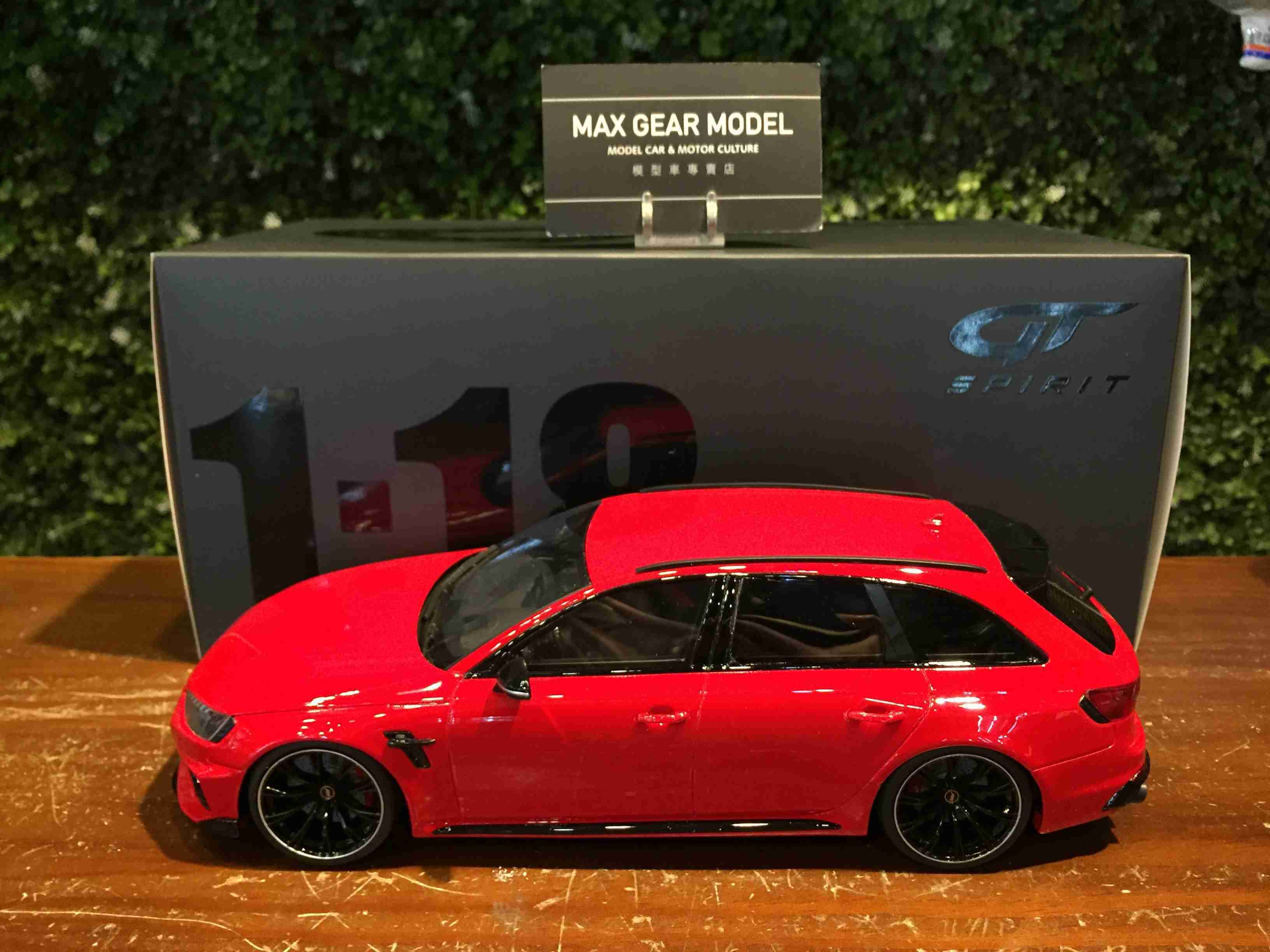 1/18 GT Spirit ABT Audi RS4 S Red GT850【MGM】 - Max Gear Model