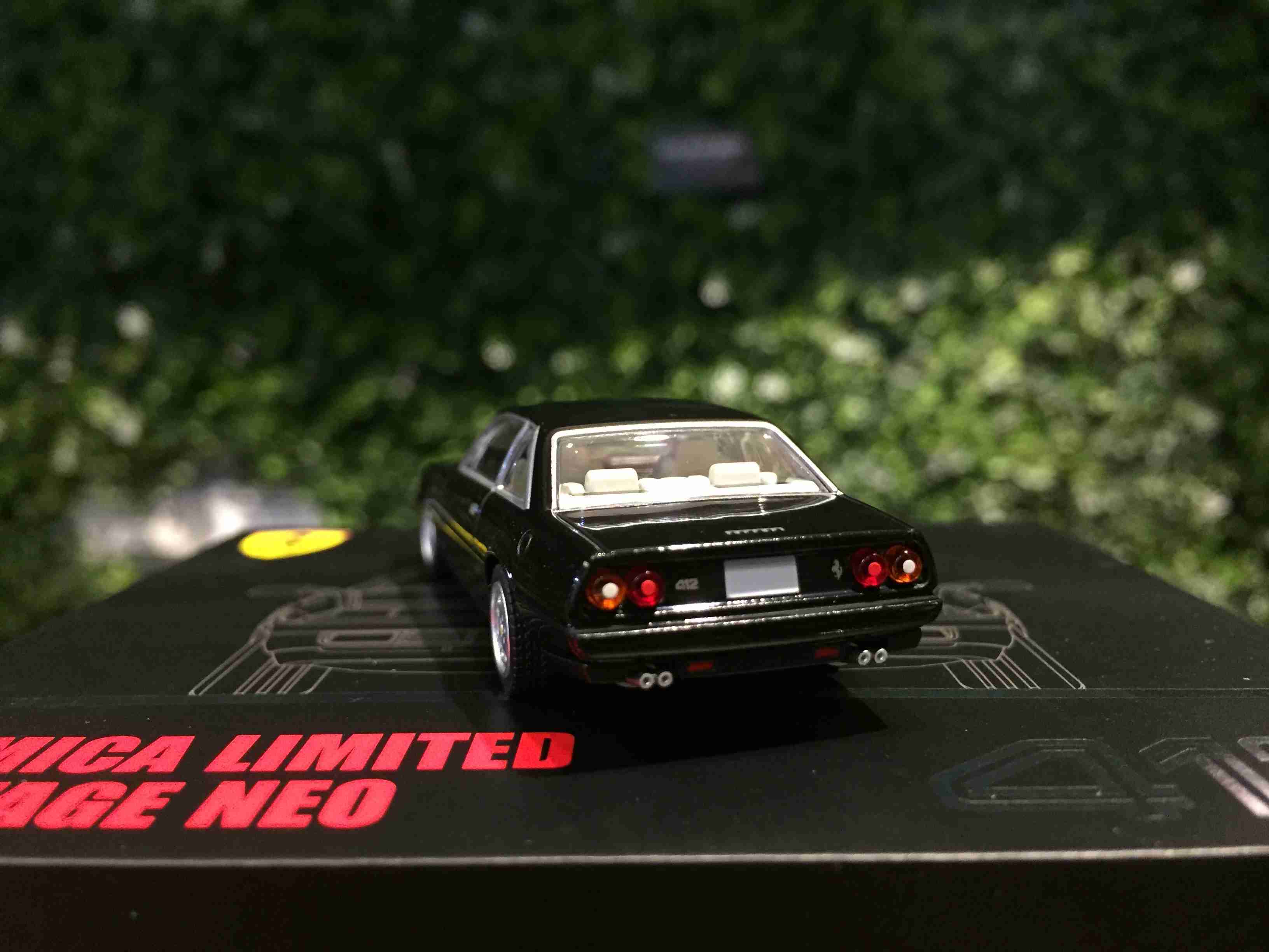 1/64 Tomica TLVN Ferrari 412 Black TLV-NEO【MGM】