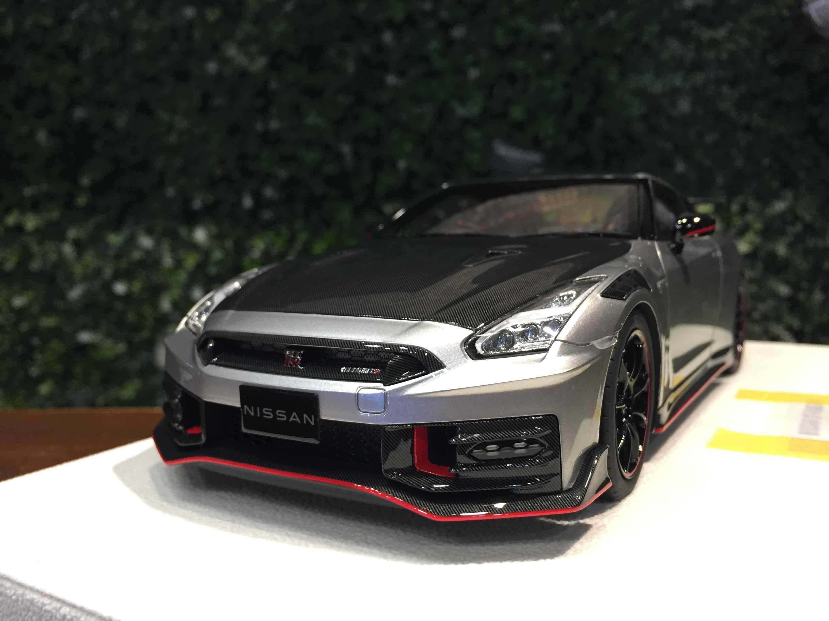 1/18 MakeUp Nissan GT-R (R35) 2024 NISMO Silver EML085C【MGM】