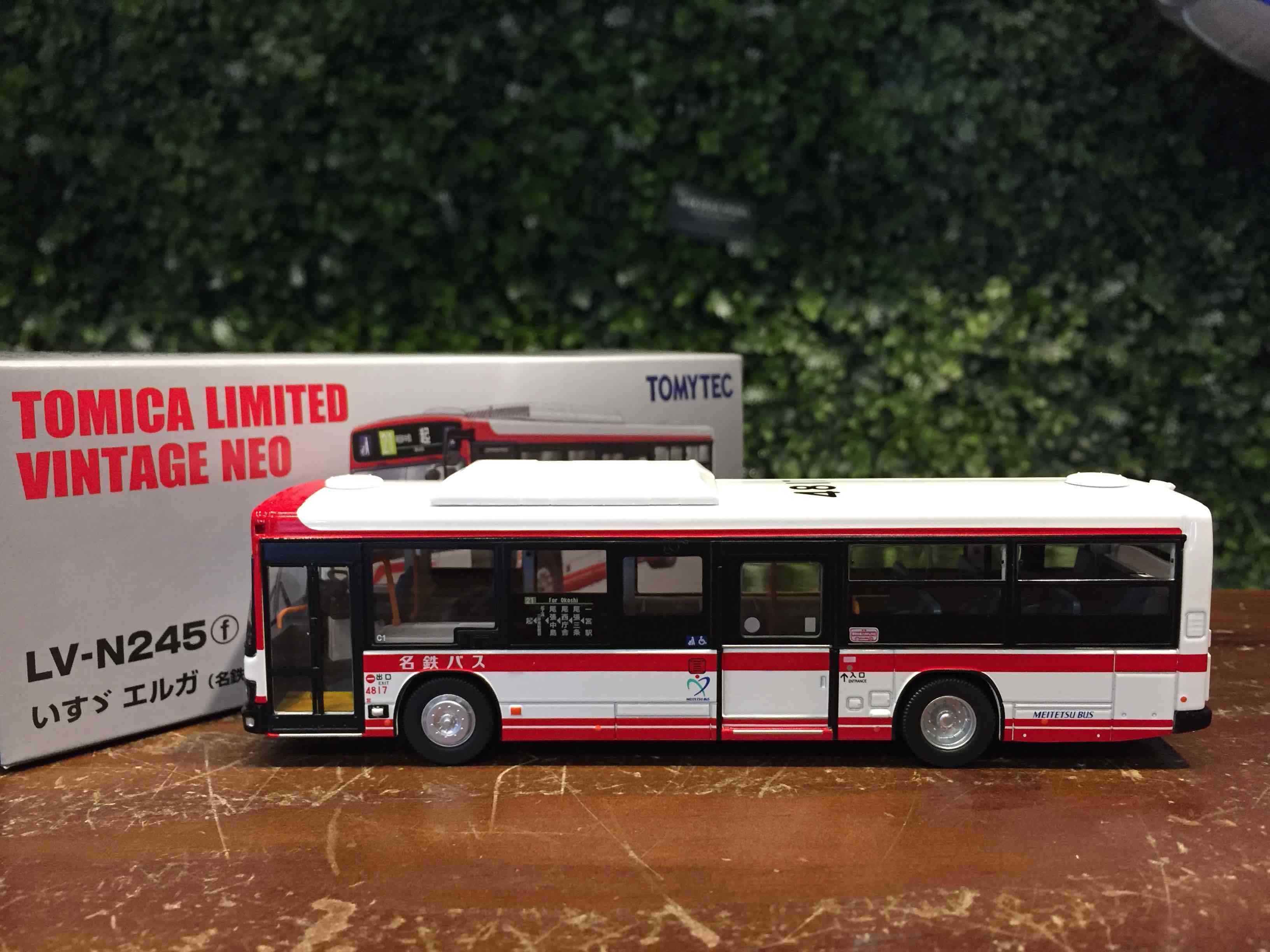 1/64 Tomica Isuzu Erga (Meitetsu Bus) LV-N245f【MGM】