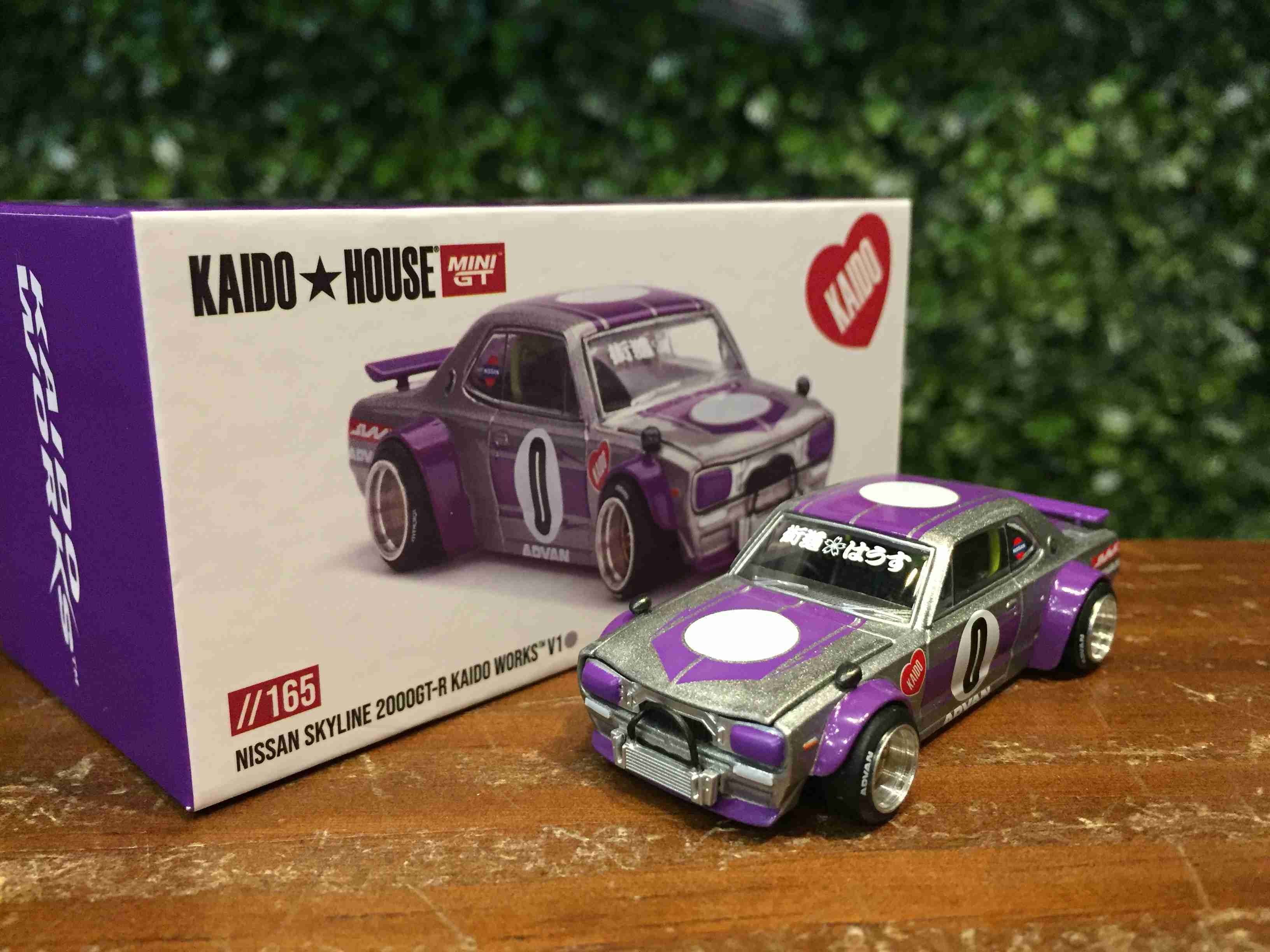 1/64 MiniGT Nissan Skyline GT-R (KPGC10) Kaido KHMG165【MGM】