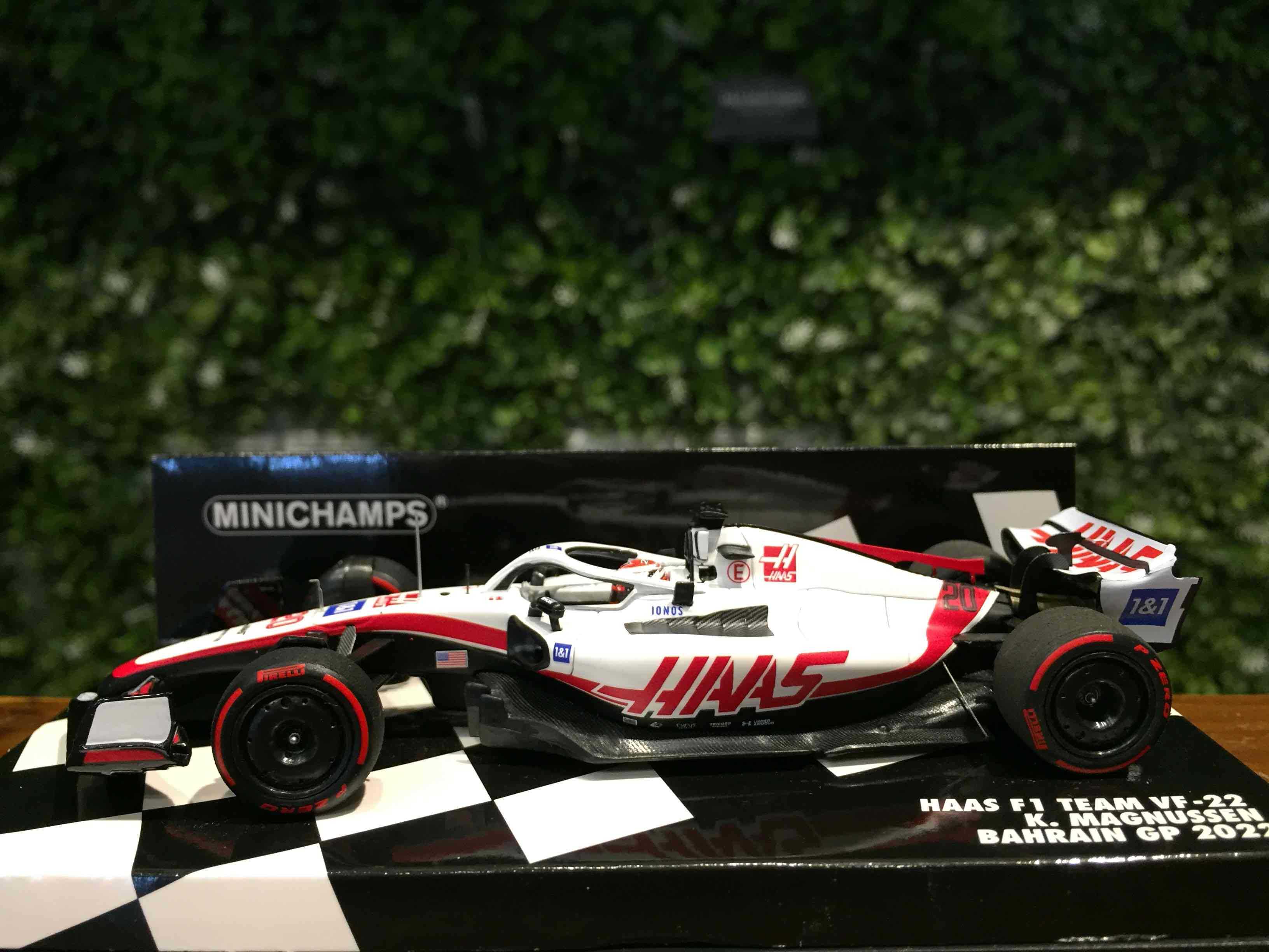 1/43 Minichamps HAAS F1 VF22 Kevin Magnussen 417220120【MGM】