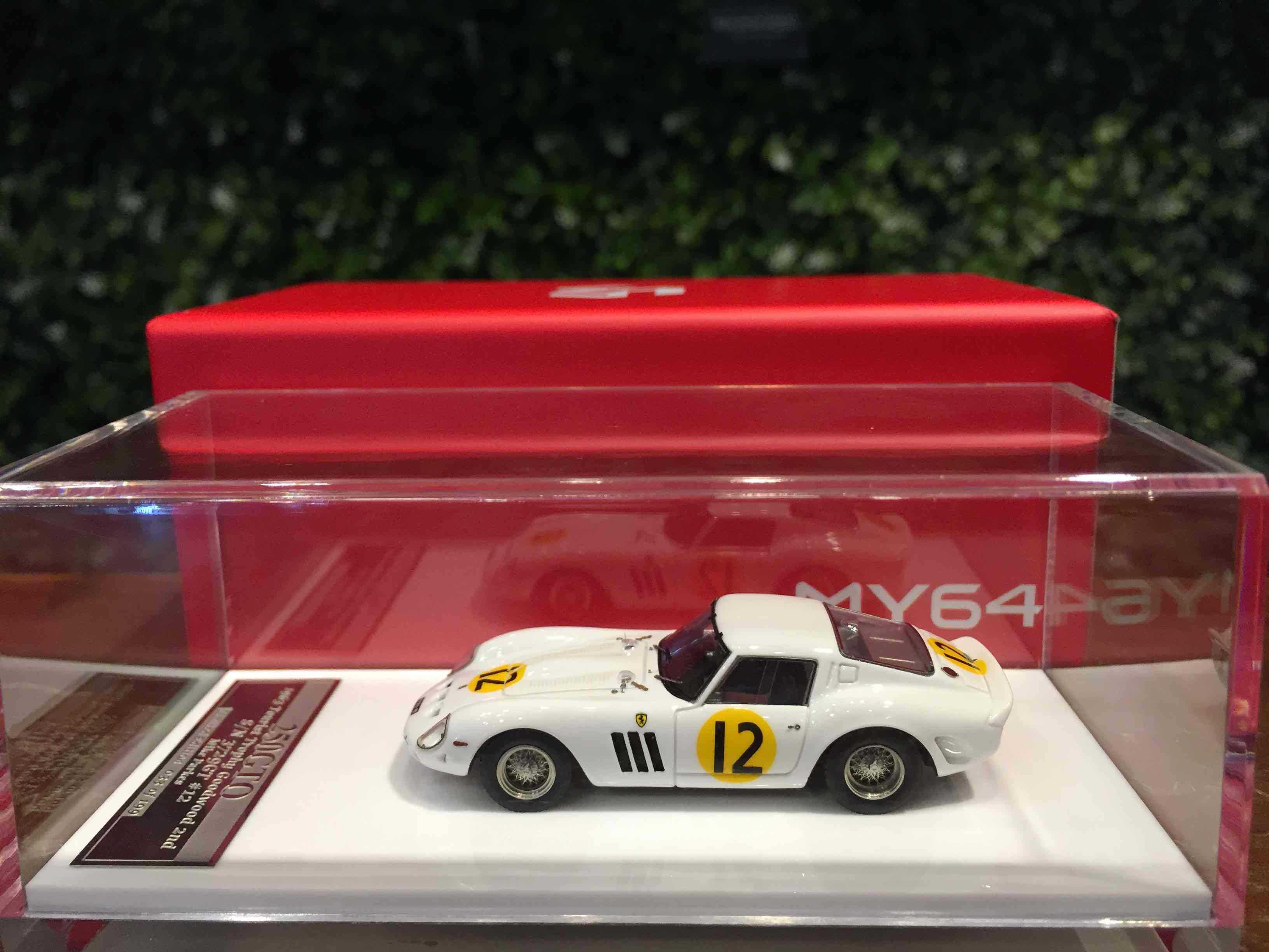 1/64 SCM Ferrari 250 GTO SN3729GT 2nd GoodWood SCM01MN2【MGM】