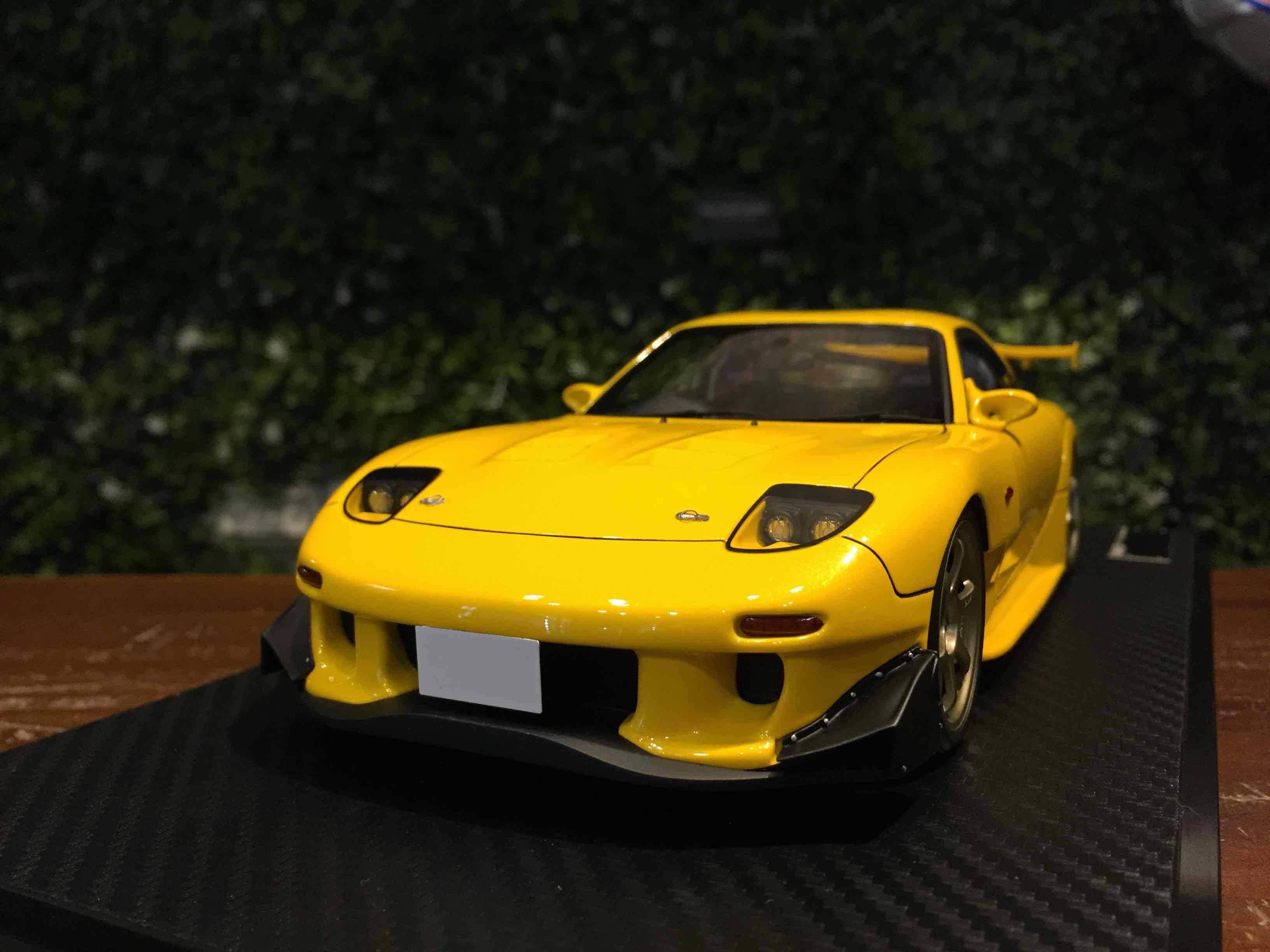 イグニッションモデル 1/18 頭文字D FD3S RX-7 IG 1/18 イニシャルD マツダ