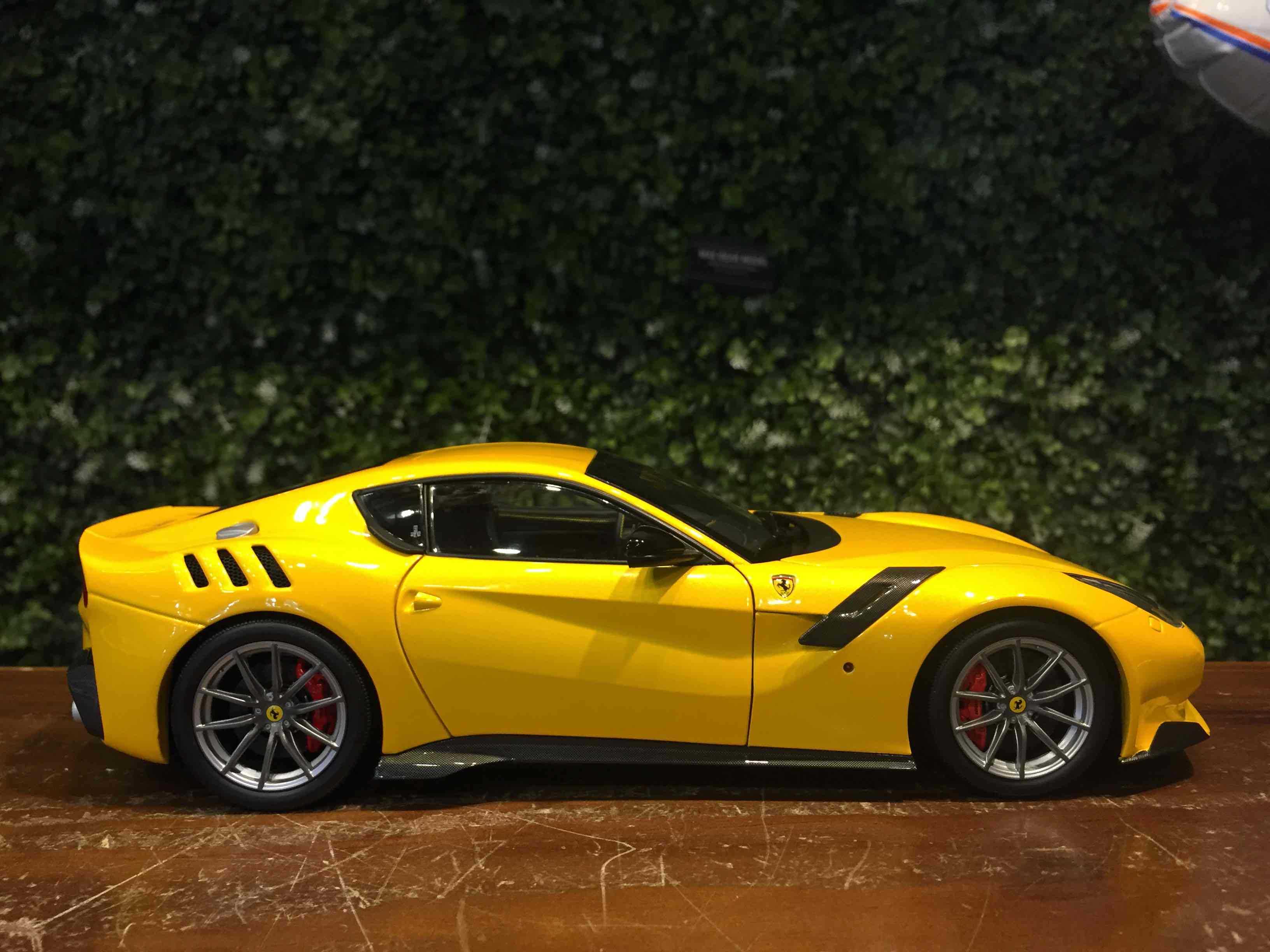 1/18 BBR Ferrari F12 TDF Giallo Tri-Strato BBR182100【MGM】