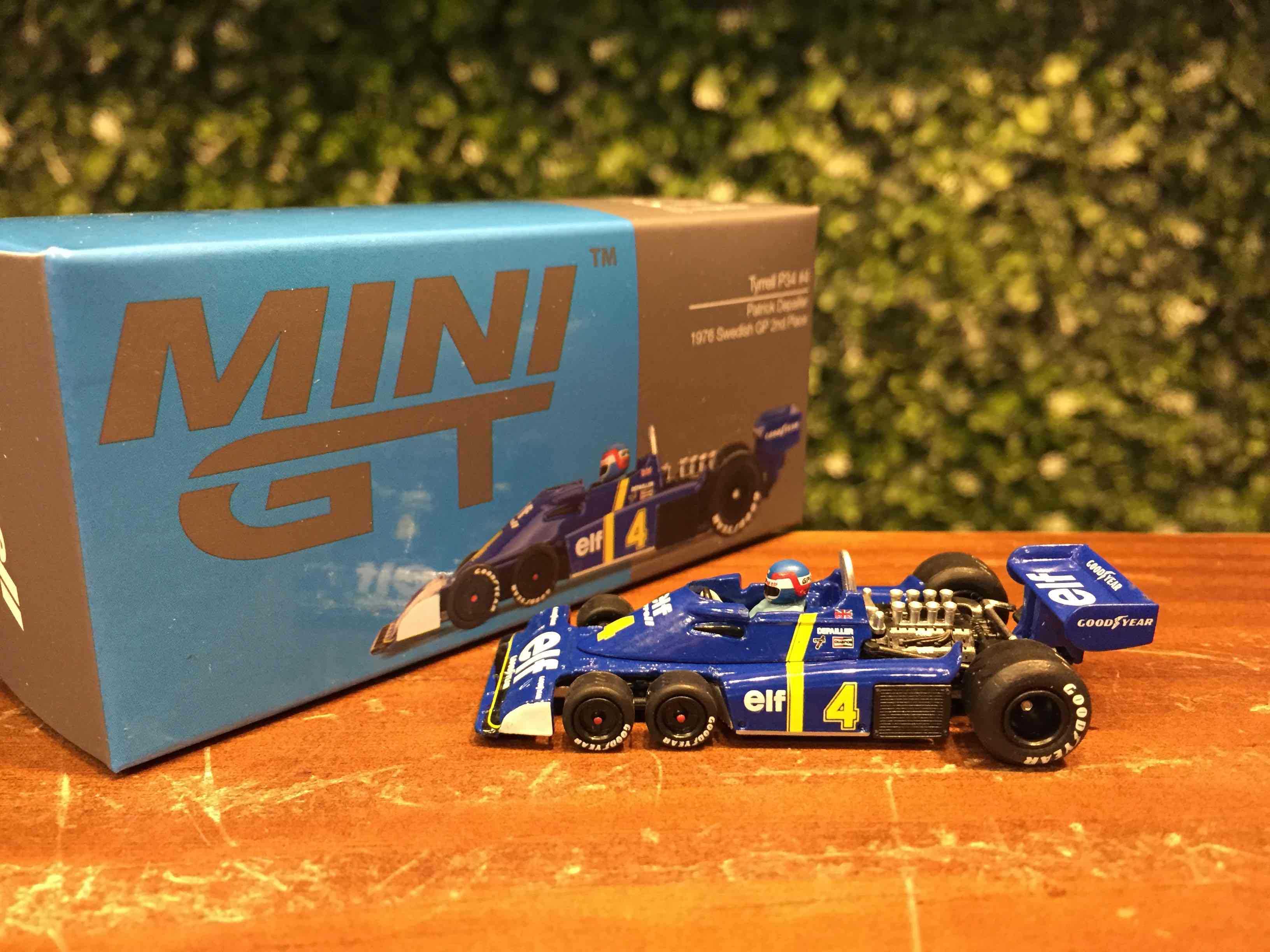 1/64 MiniGT Tyrrell P34 #4 Swedish GP 2nd MGT00584L【MGM】