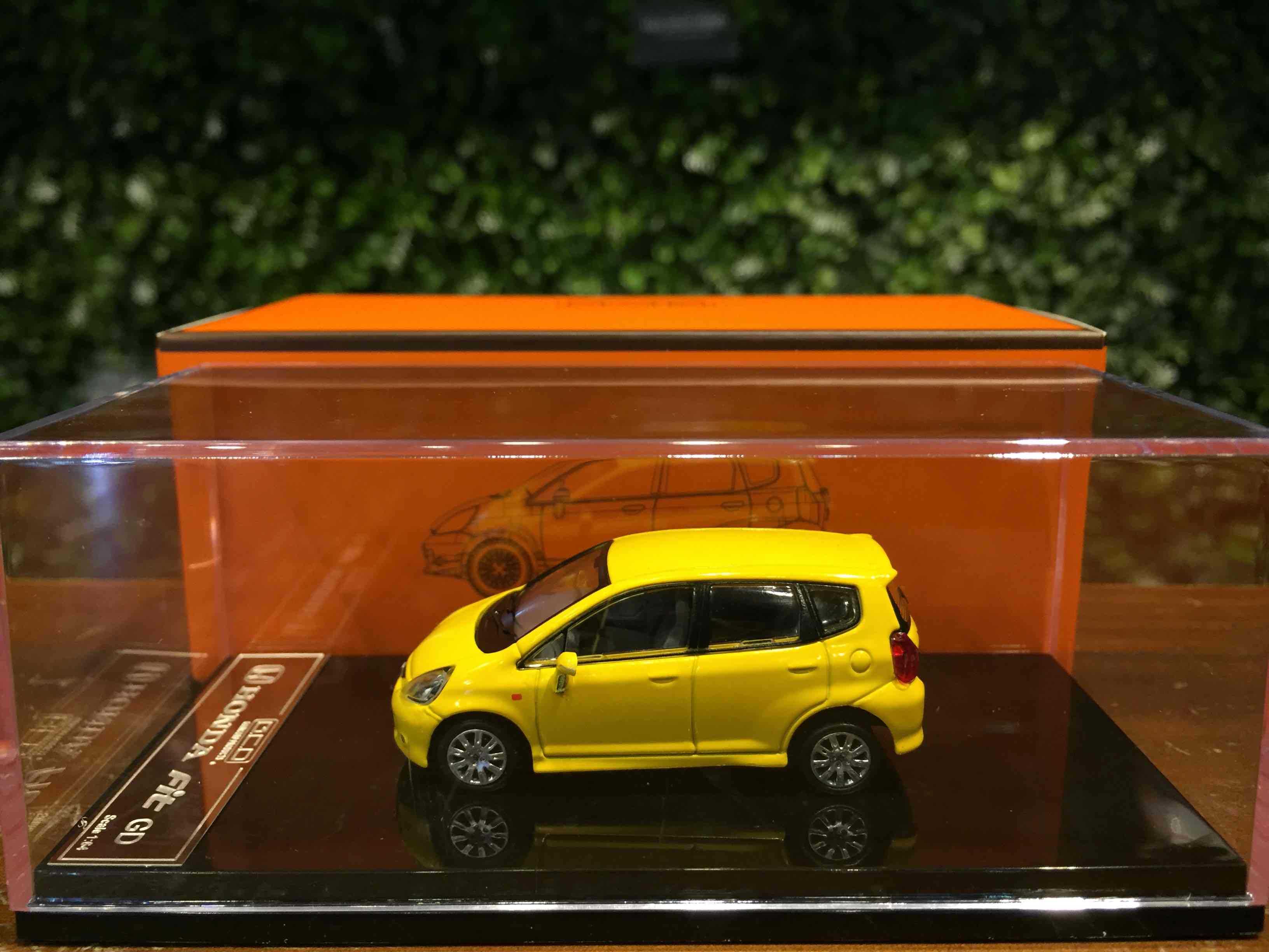 1/64 GCD Honda Fit Jazz GD Yellow KS027132【MGM】