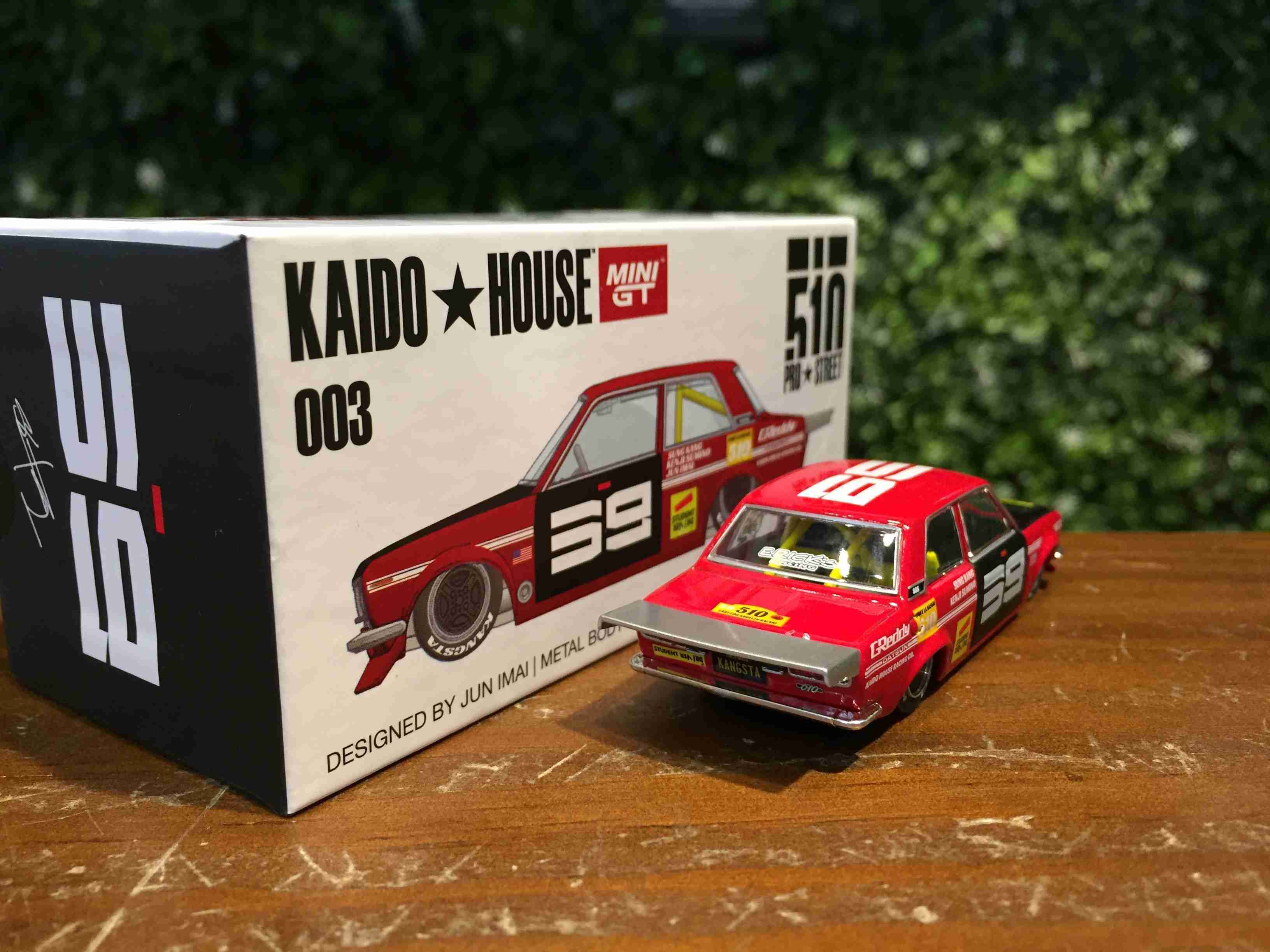 1/64 MiniGT Datsun 510 Pro Street Kaido House KHMG003【MGM】