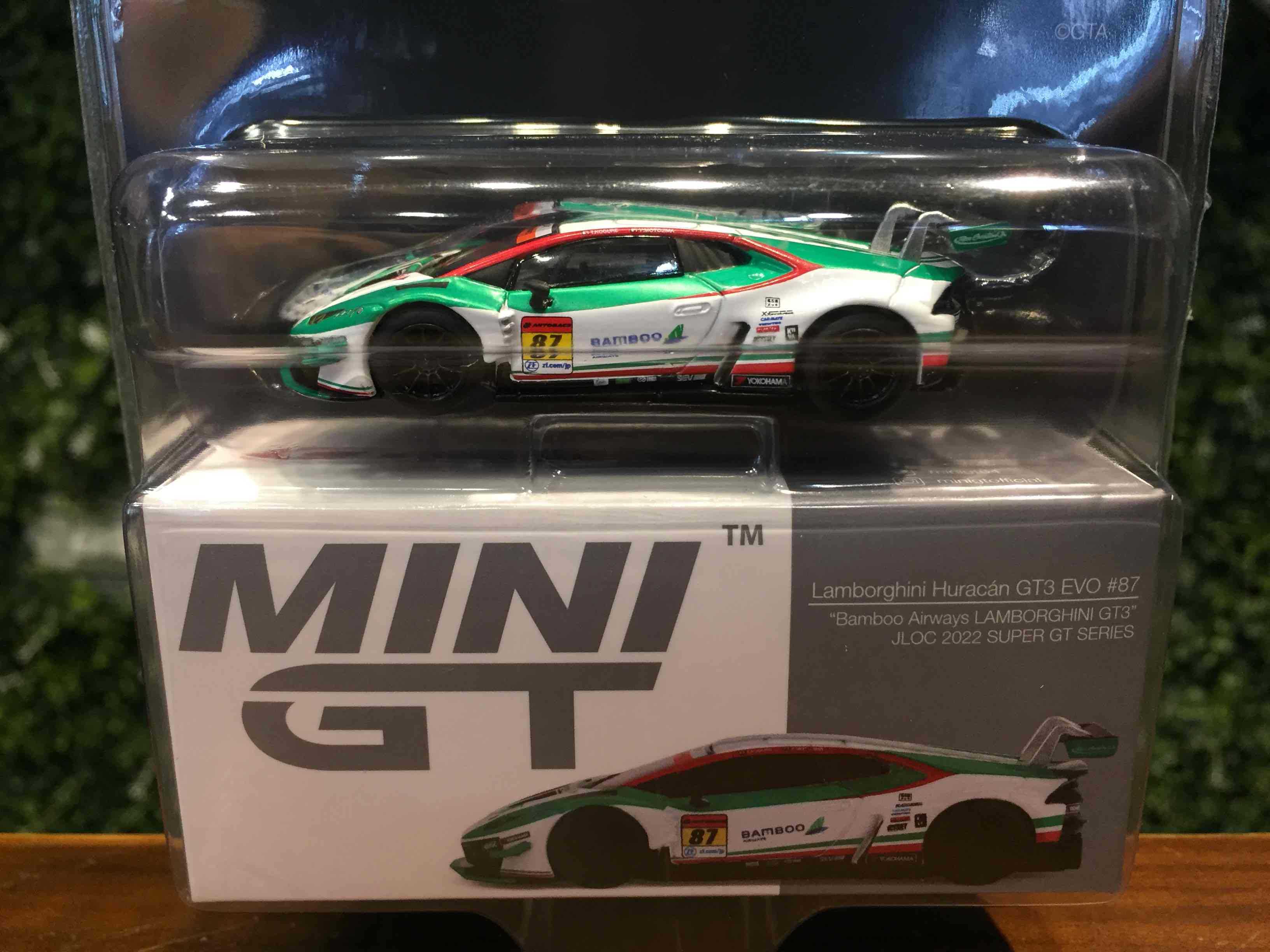 1/64 MiniGT Lamborghini Huracan GT3 EVO SuperGT MGT00571L【MG