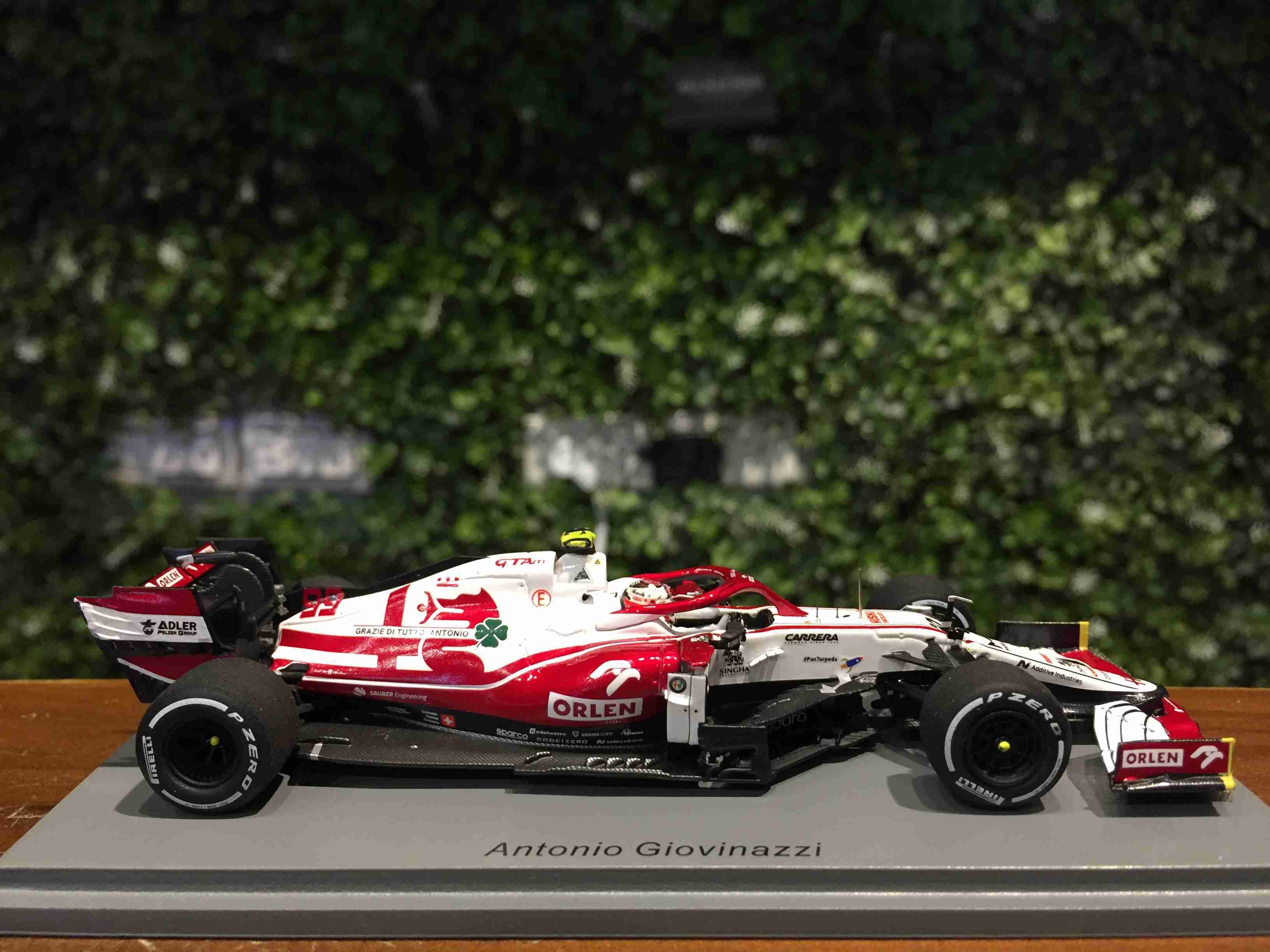 1/43 Spark Alfa Romeo C41 A.Giovinazzi Abu Dhabi S7857【MGM】