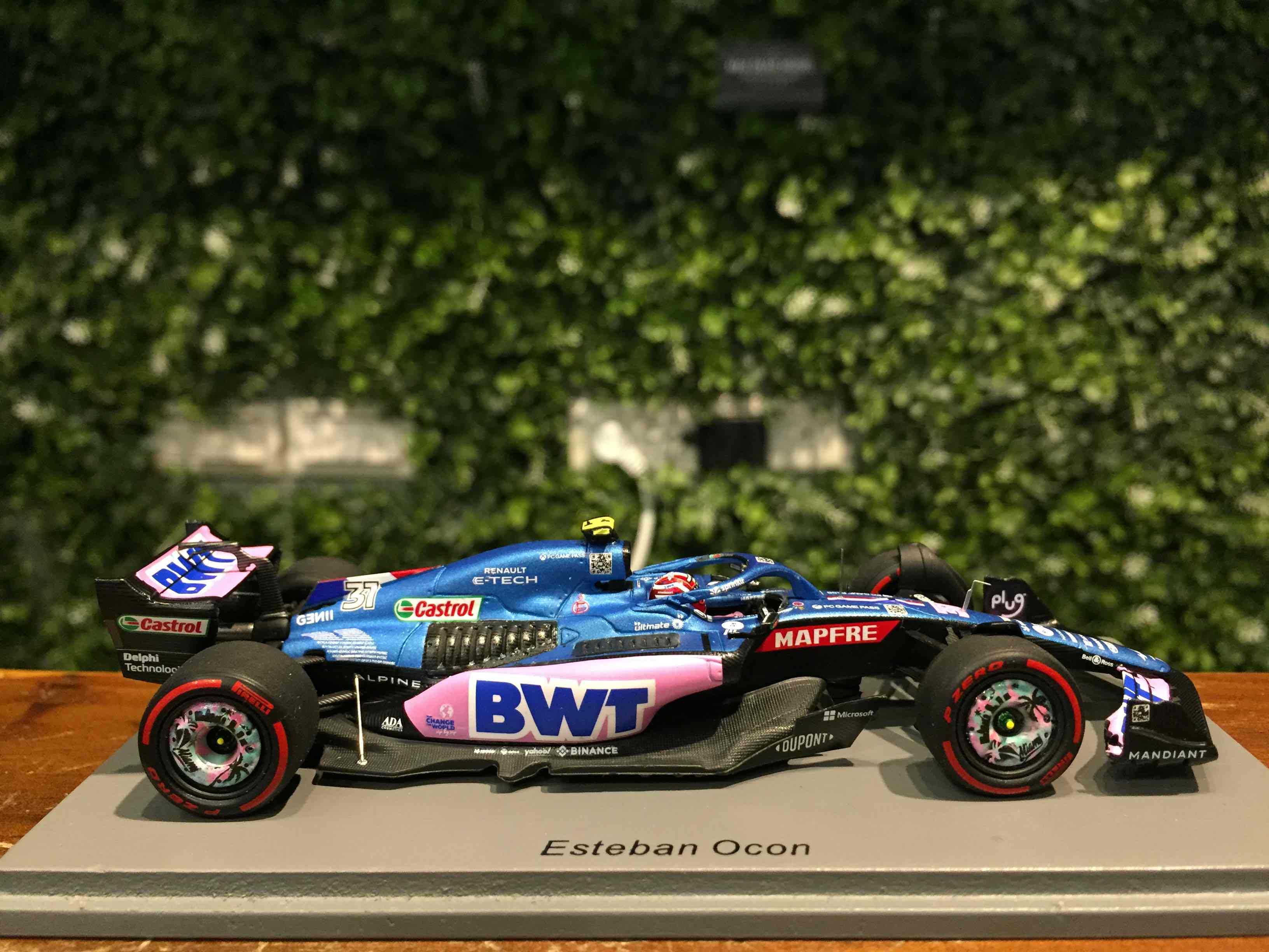 1/43 Spark Alpine A522 Esteban Ocon Miami GP 2022 S8521【MGM】