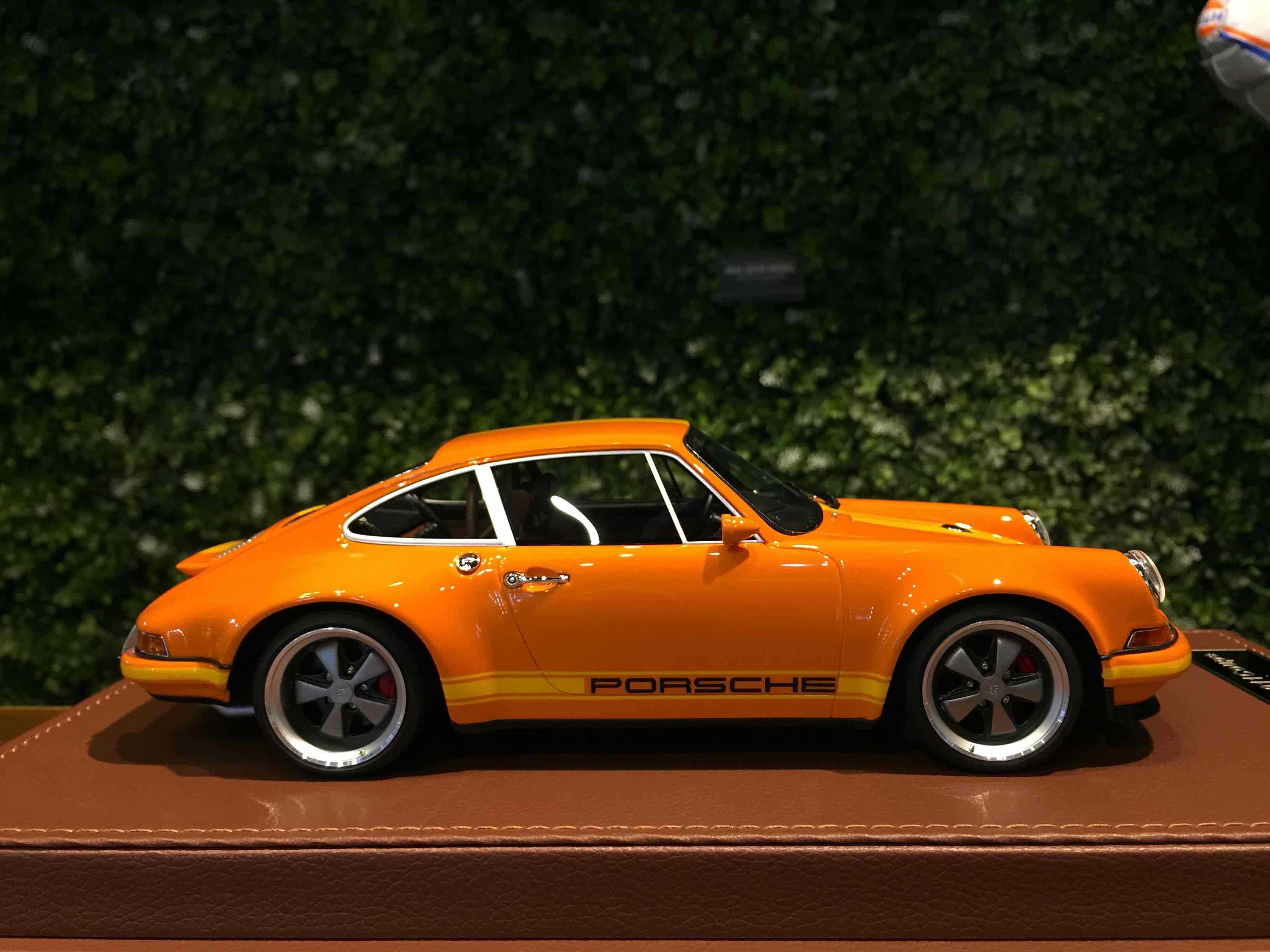 1/18 DelicateModel Singer Porsche 911 (964) Orange【MGM】