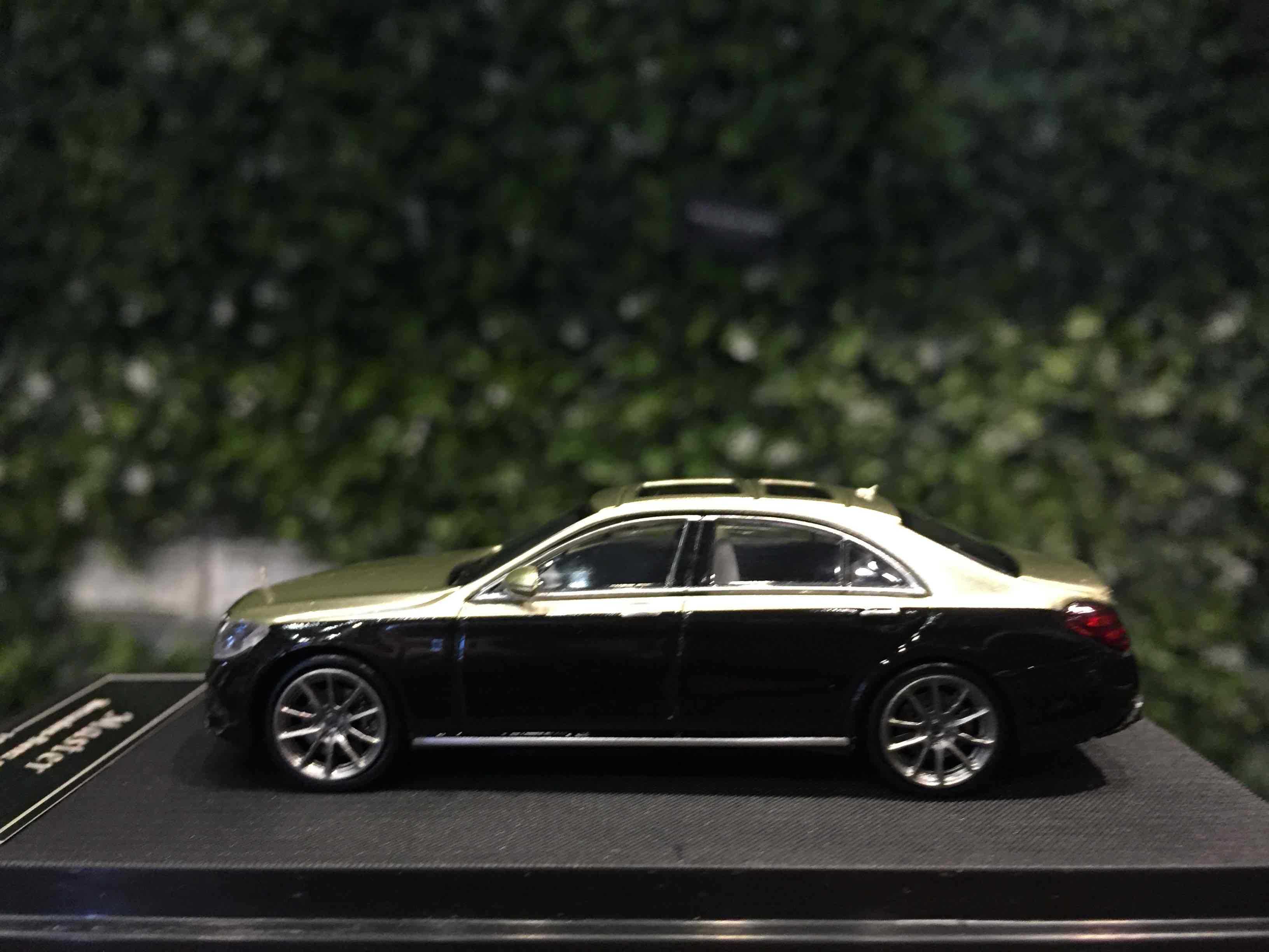 1/64 Master Mercedes-Benz S-Class S450 (W222) Black/GD【MGM】