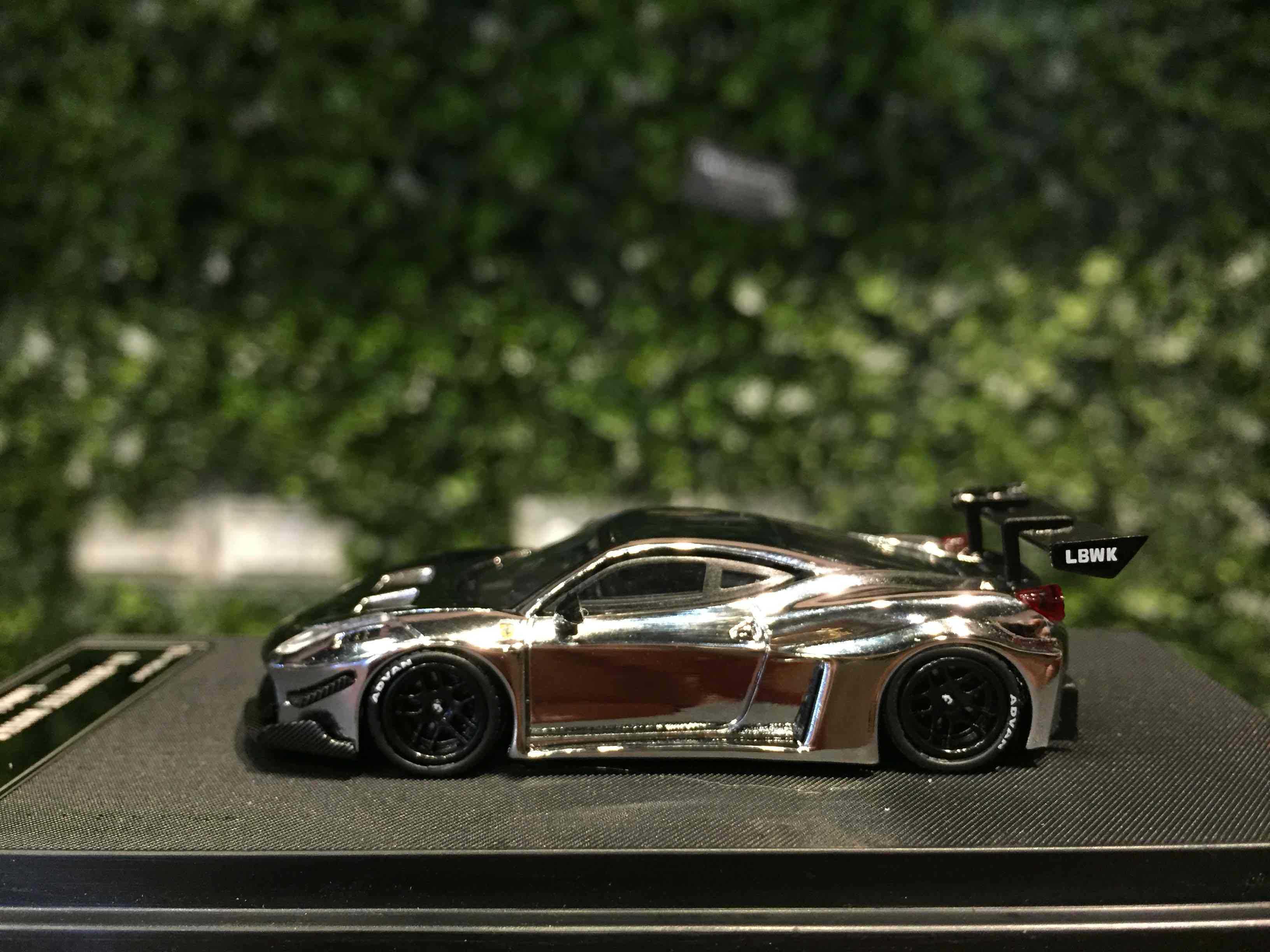 1/64 StarModel LBWK Ferrari 458 GT Chrome Silver【MGM】 - Max Gear Model ...