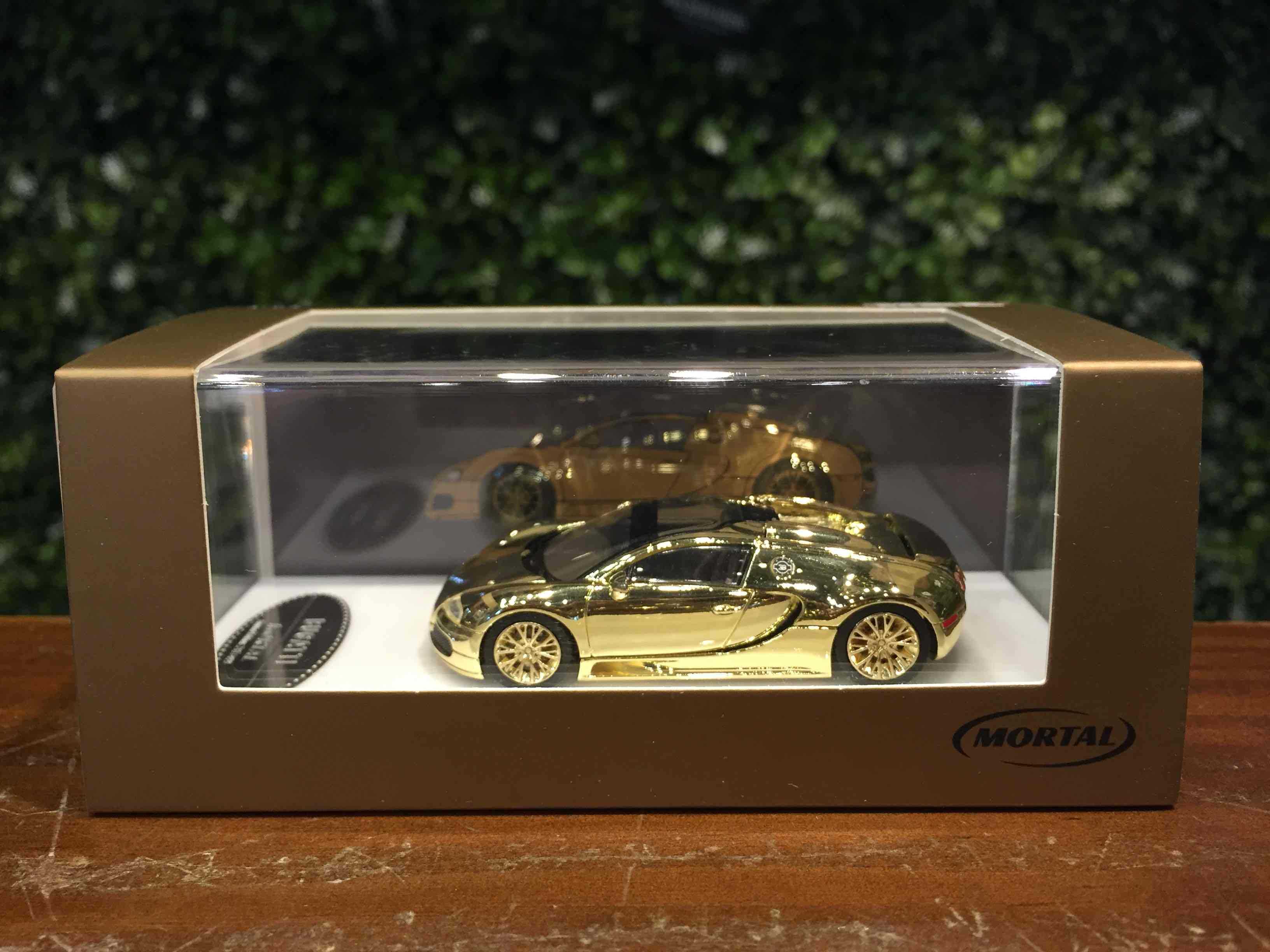1/64 Mortal Bugatti Veyron Chrome Gold【MGM】