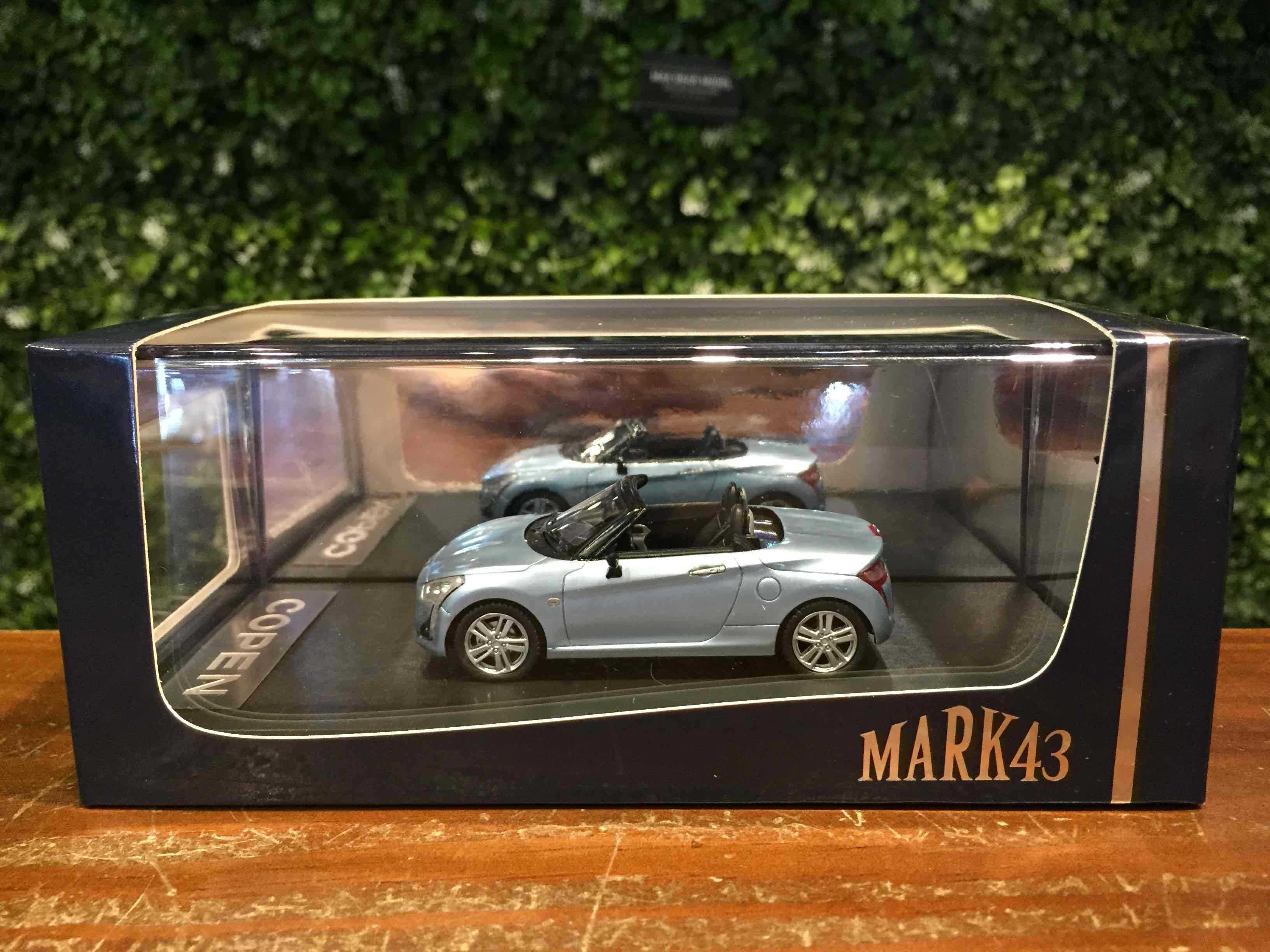 1/43 Mark43 Daihatsu Copen Robe Liquid Silver PM4355LS【MGM】