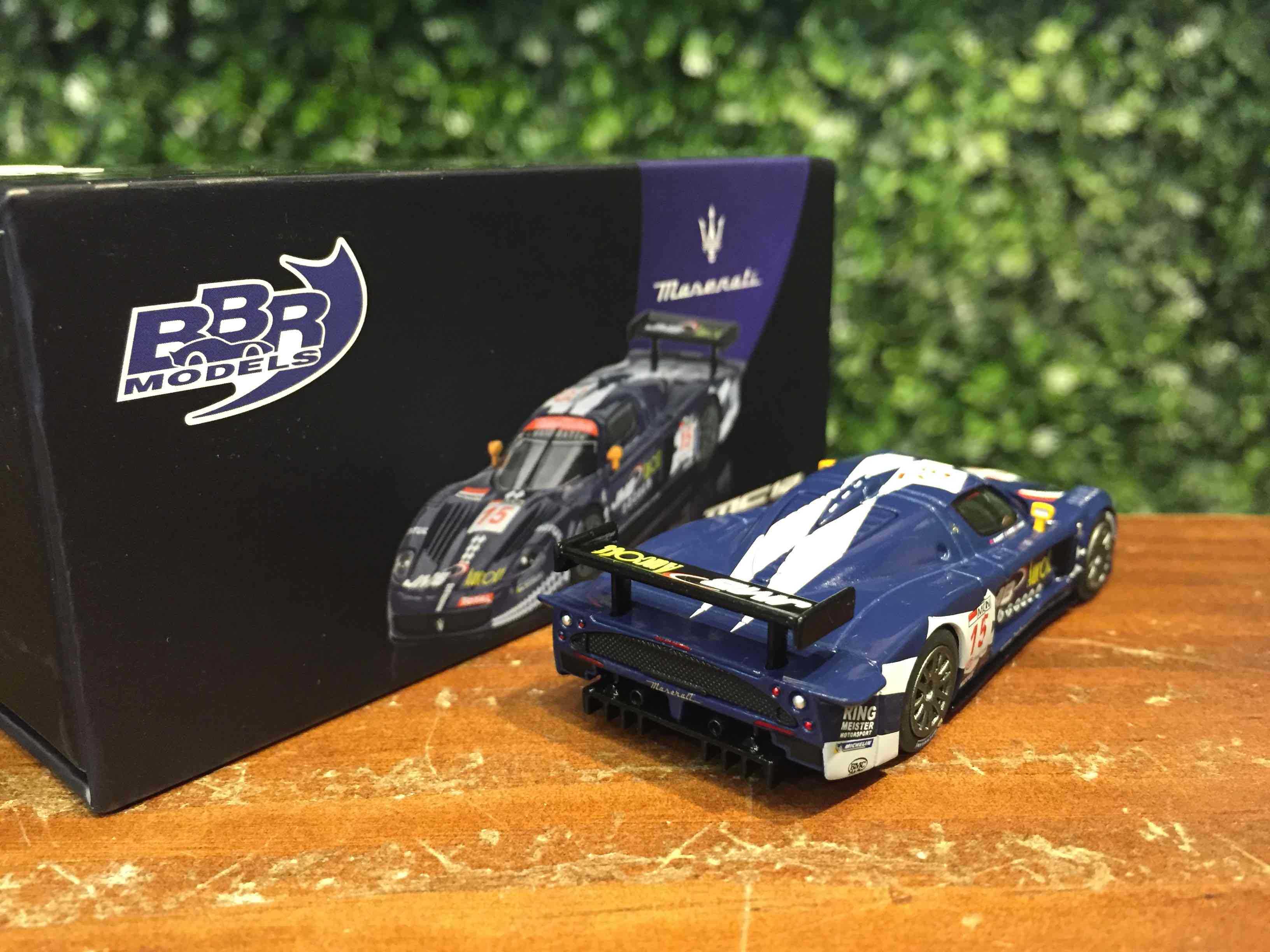 1/64 BBR Maserati MC12 Competizione #15 FIA BBRDIE6424【MGM】
